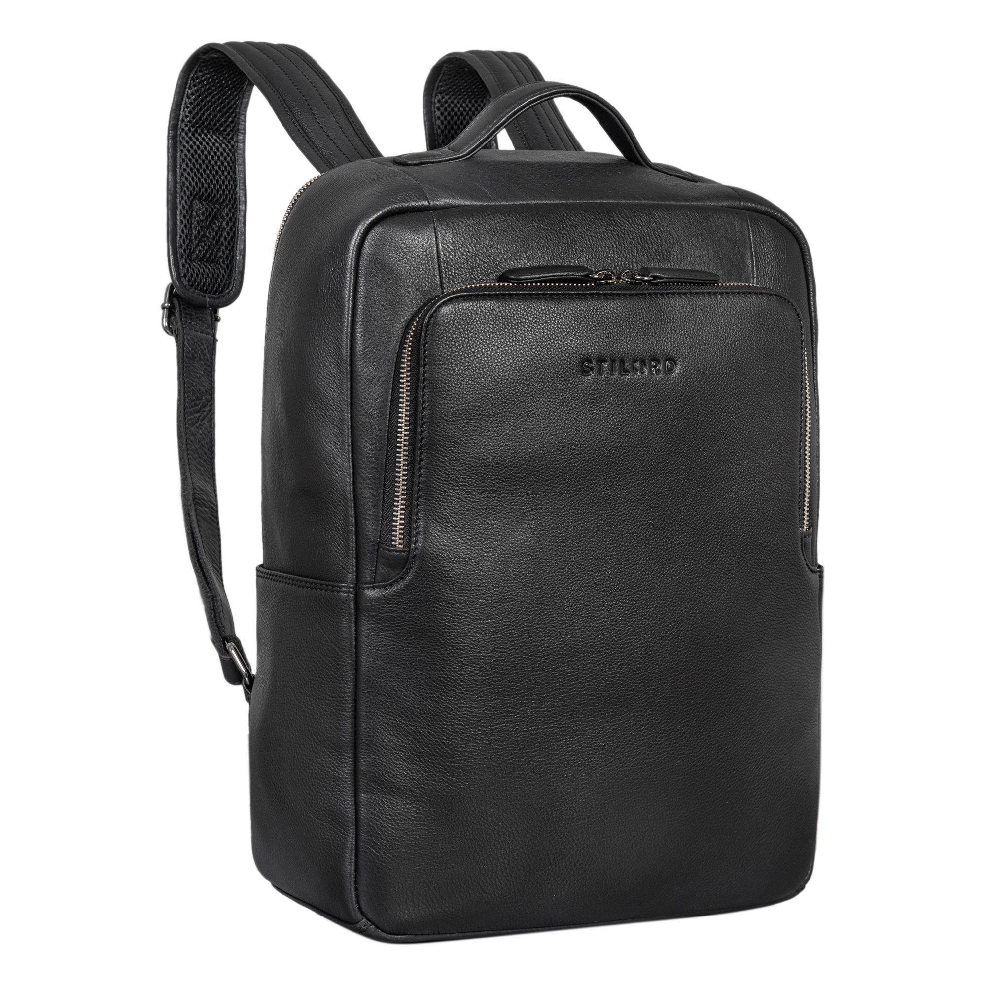 Notebook-Rucksack "Sören" Business Rucksack Leder mit Laptop-Fach 15 - 16 Zoll Leder