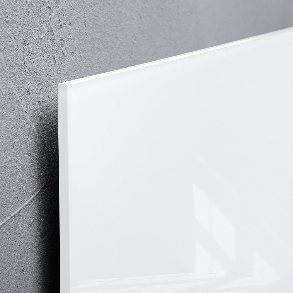 Sigel Magnettafel 1 Glas-Magnettafel ARTVERUM 78x48cm - weiß, (1-tlg)