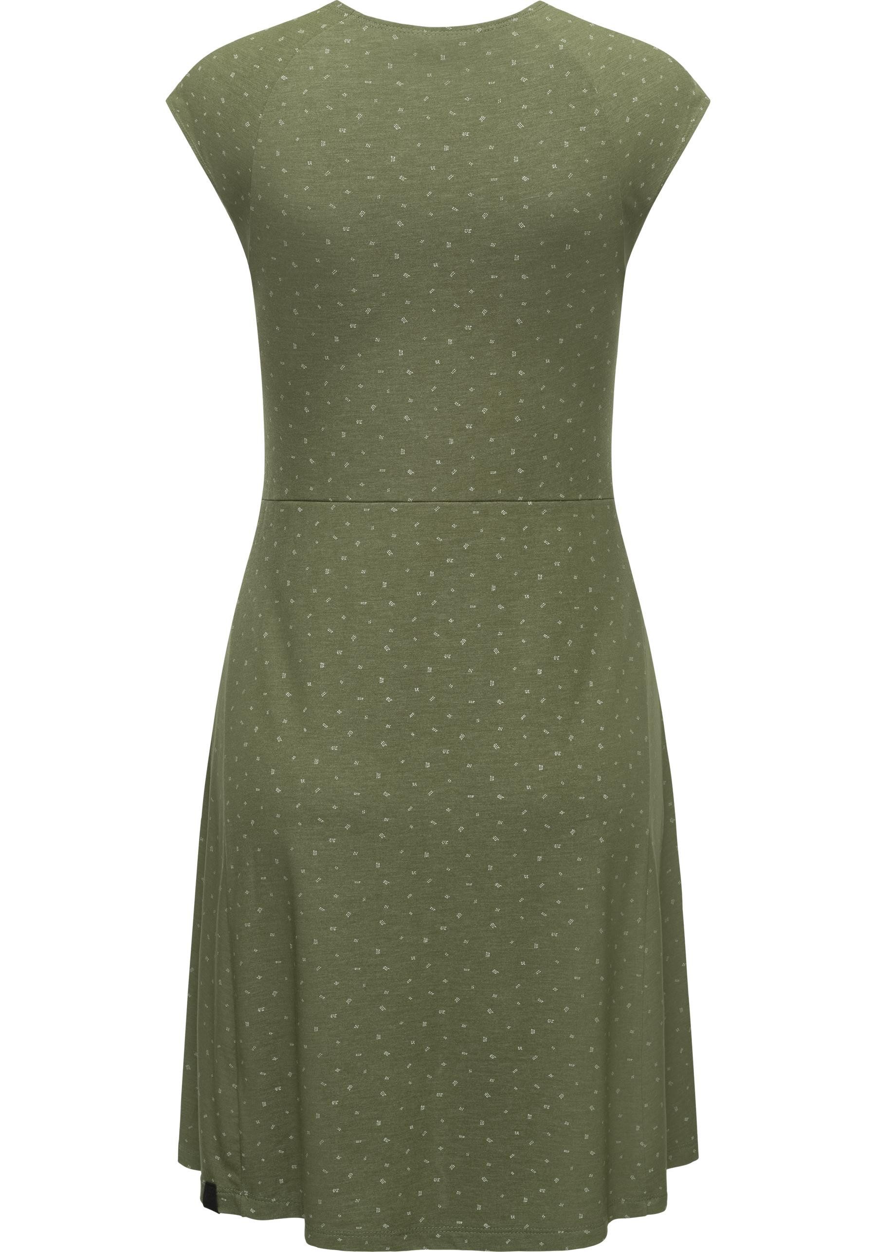 Ragwear Wickelkleid Comfrey stylisches Sommerkleid mit tiefem V-Ausschnitt