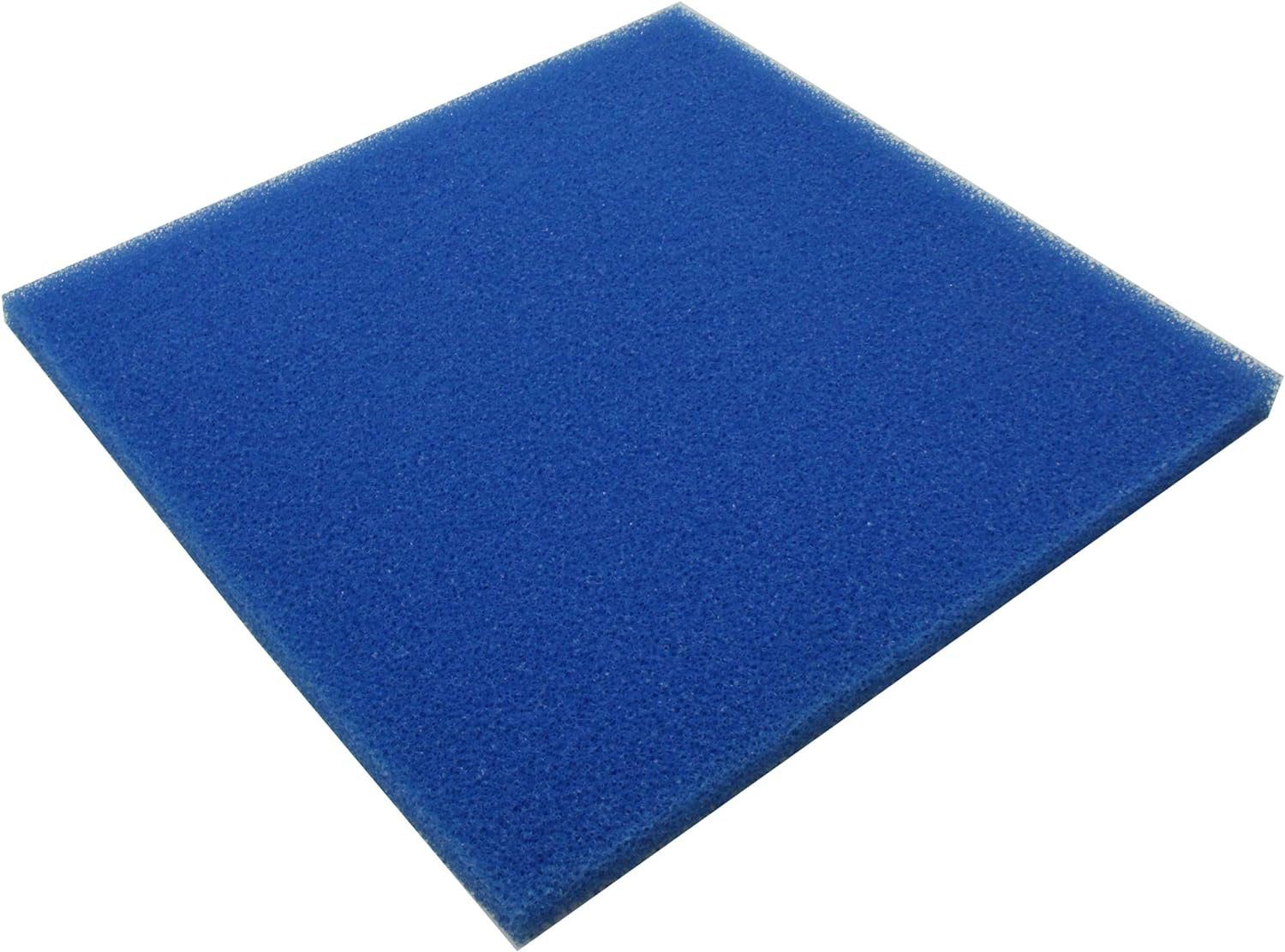 Koi Herdecke Aquariumfilter KH grober Aquarium Filterschaum blau 10 PPI 50x50x3 cm Filtermatte