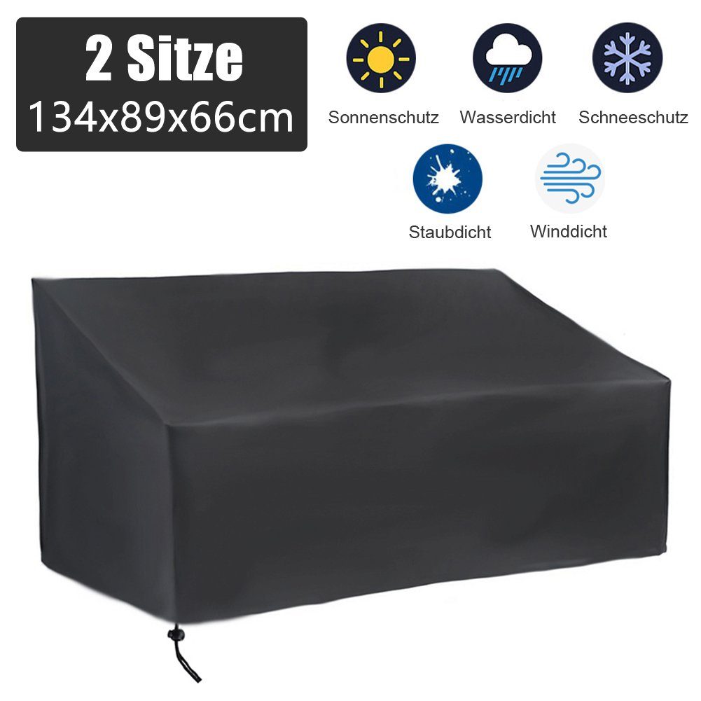 OSTWOLKE Gartenmöbel-Schutzhülle 2/3/4-Sitzer Gartenbank-Abdeckung wasserdi günstig online kaufen
