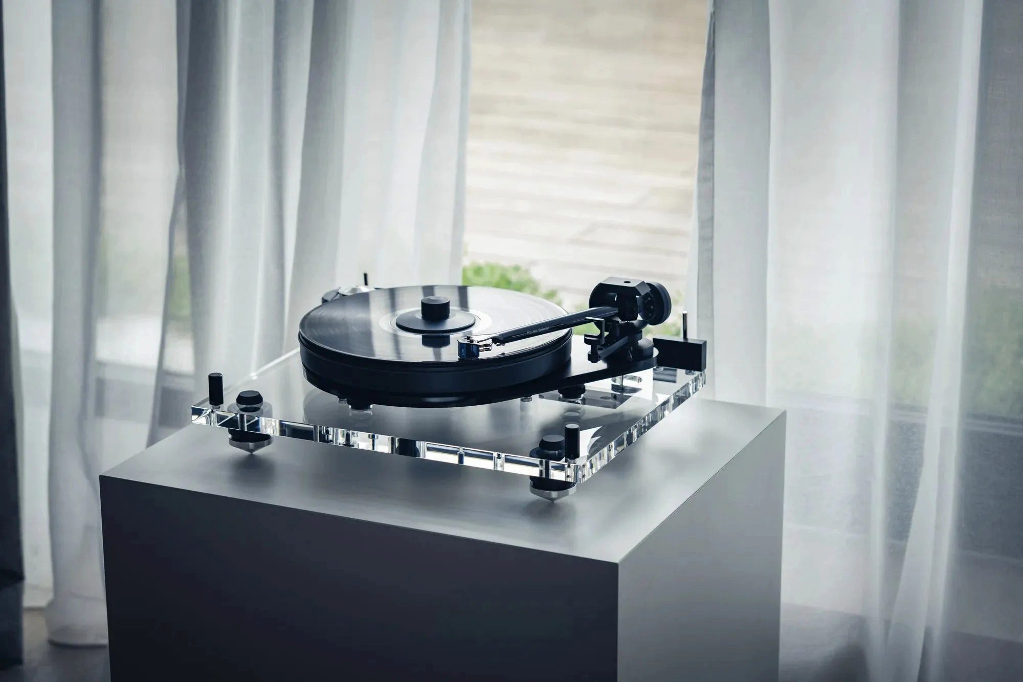 Pro-Ject Pro-Ject 6PerspeX Balanced - mit Pick It MC3 Plattenspieler