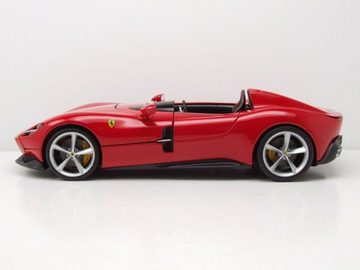 Bburago Modellauto Ferrari Monza SP1 2018 rot Modellauto 1:18 Bburago Signature Series, Maßstab 1:18