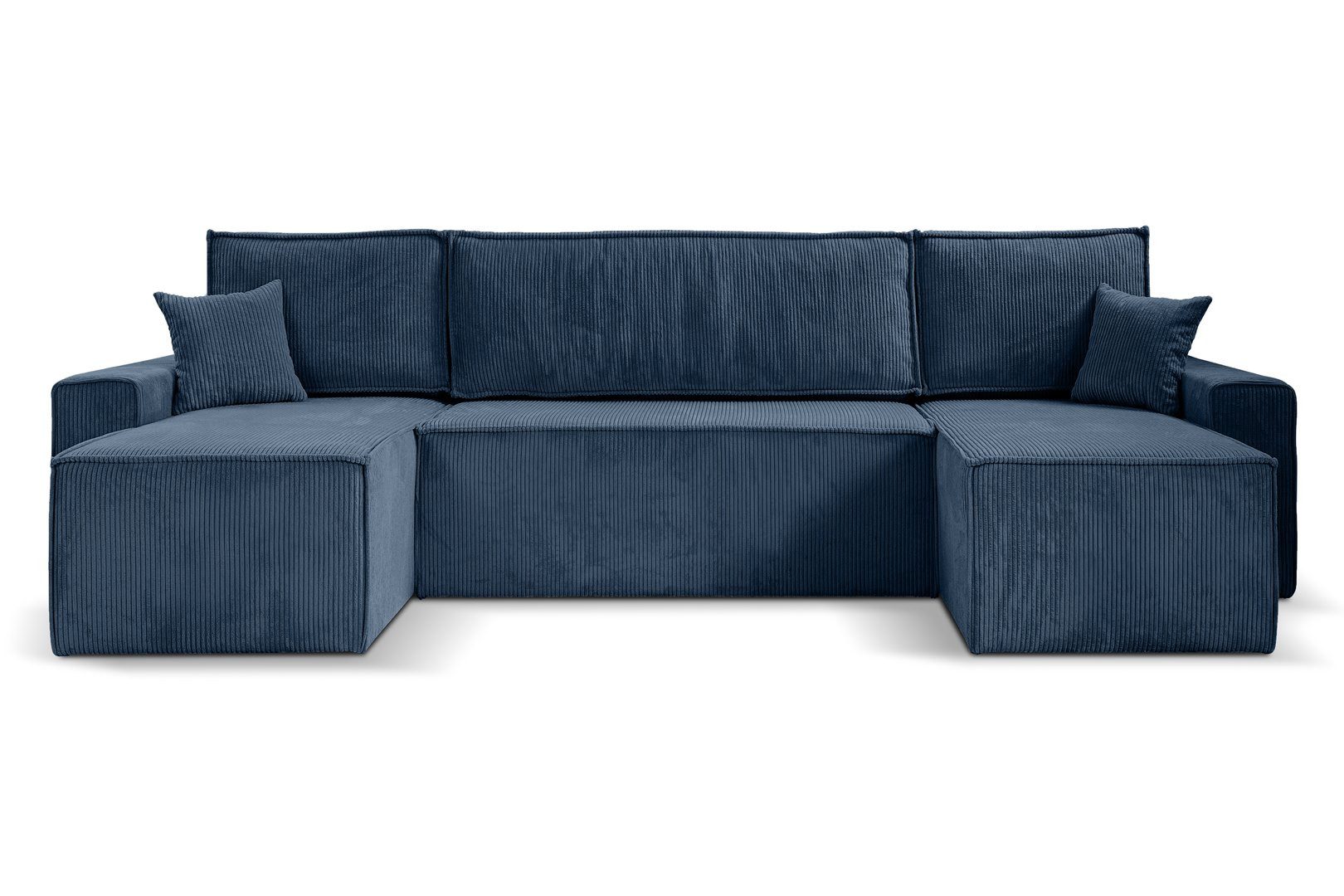 Beautysofa Ecksofa mit Bettkasten, im Cordstoff HEKTOR U, mit Schlaffunktio günstig online kaufen