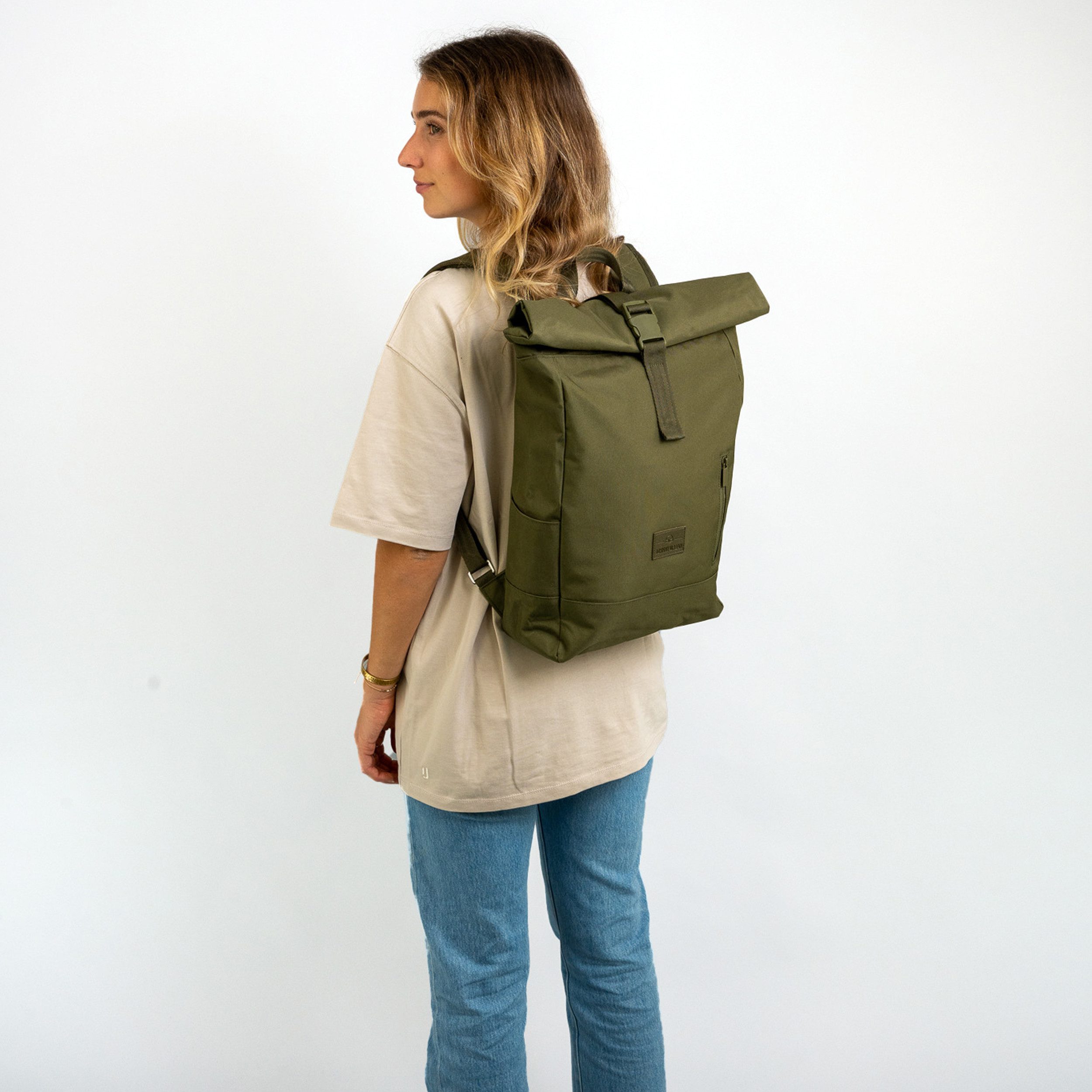 Johnny Urban Cityrucksack Robin Medium, Rolltop günstig online kaufen