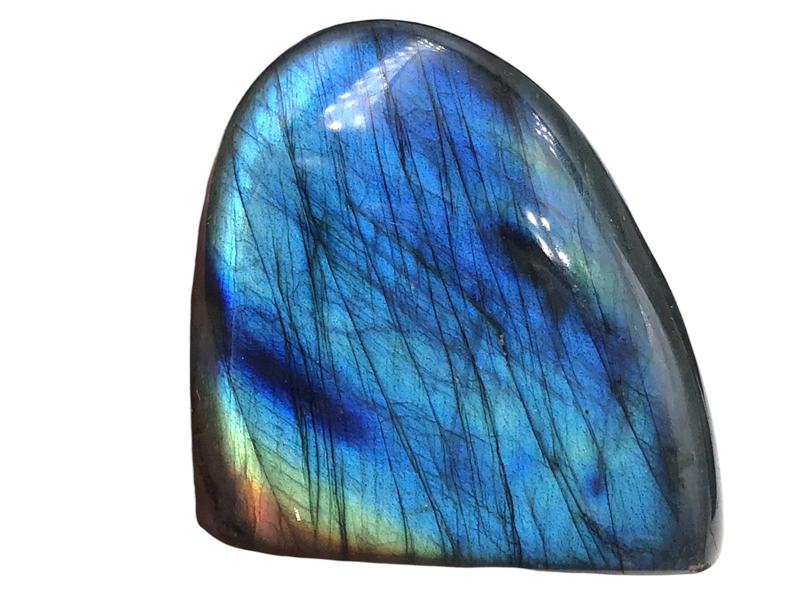 Steinfixx® Skulptur original Labradorit Freeformen 3 bis 14 cm - 40 bis 170 günstig online kaufen