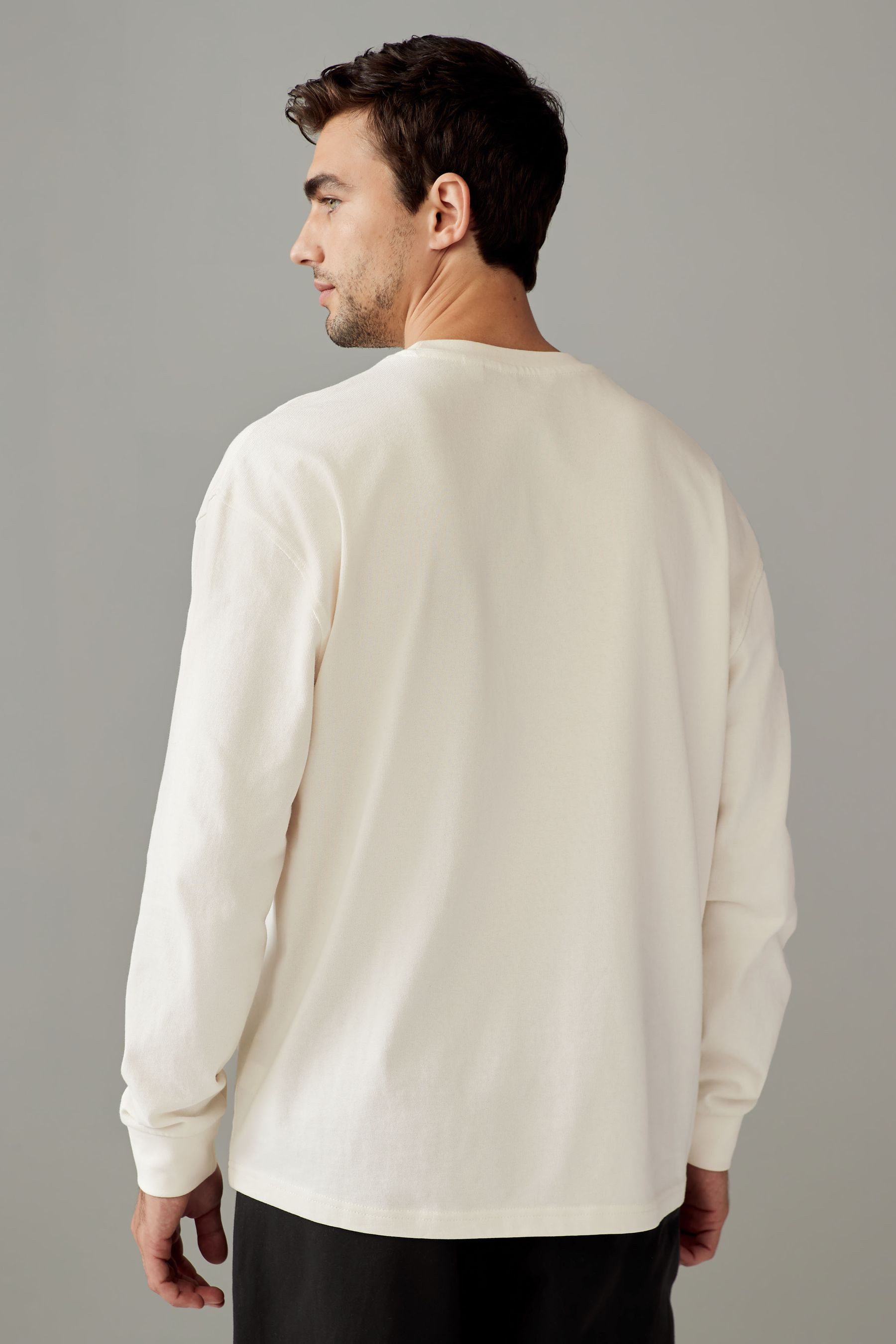 Next Langarmshirt Langärmliges Shirt aus 100 % günstig online kaufen