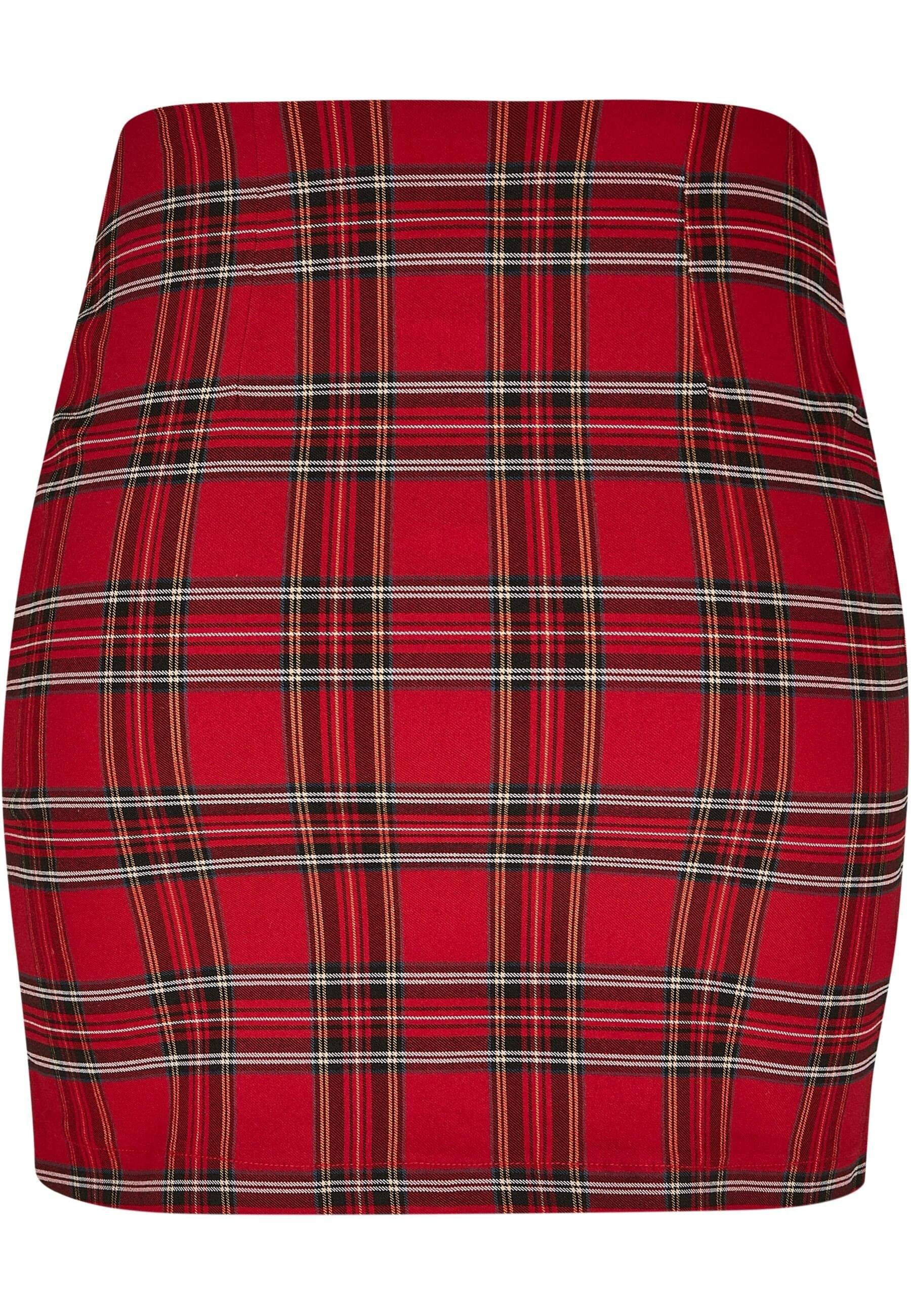 Ladies (1-tlg) URBAN Short Sommerrock Damen Checker CLASSICS Skirt