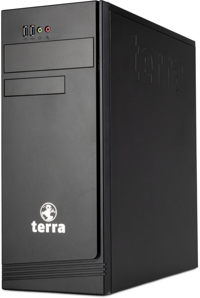 TERRA Business PC 6500 Business-PC (AMD Ryzen 7 5700G, 16 GB RAM, 1000 GB  SSD, AMD Wraith Stealth CPU cooler, Windows 11 Pro), Grafikschnittstellen  1x HDMI, 1x Display Port (DP ) Unterstützt DualMonitoring