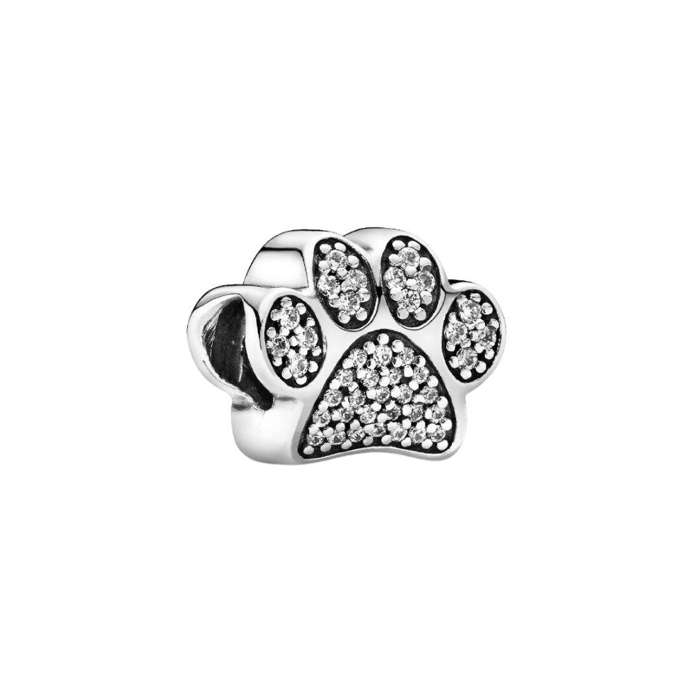 Pandora Charm-Einhänger 791714CZ*, Pfote, Zirkonia, Tiere