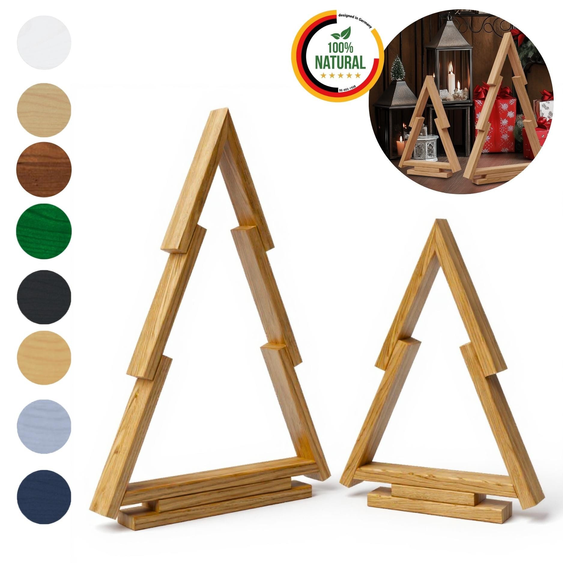 Floranica Weihnachtsfigur Deko Weihnachtsbaum Weihnachtsdeko Christbaum Wei günstig online kaufen