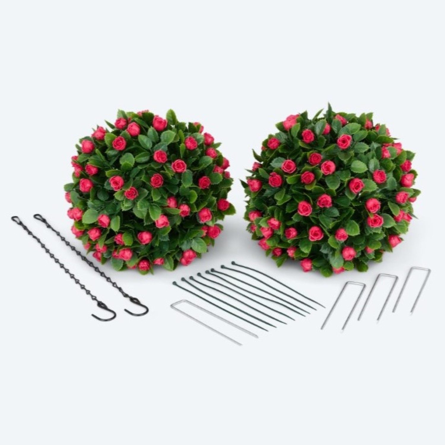 Kunstblume künstlicher Blütenball für das Beet, günstig online kaufen