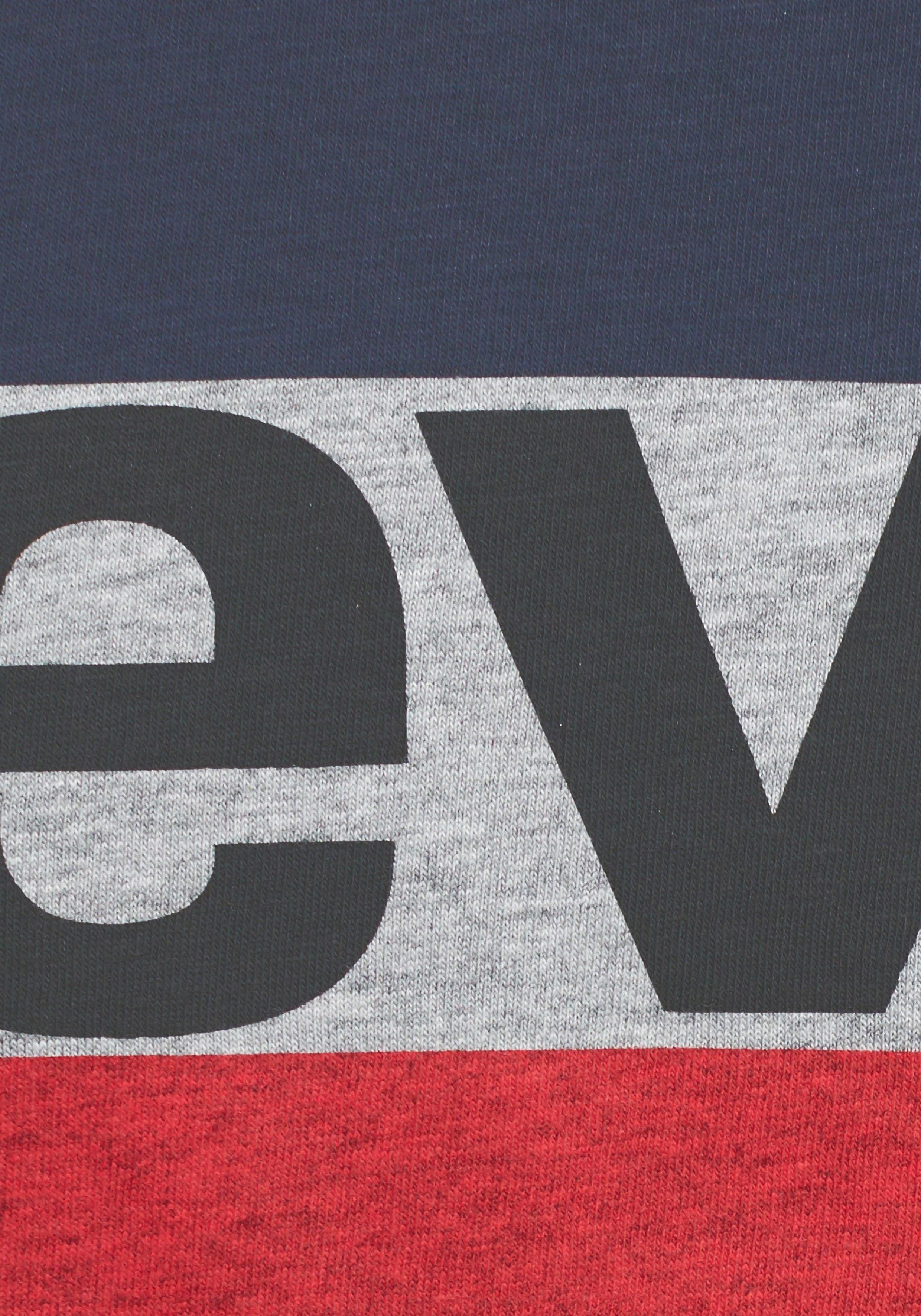 Levi's® T-Shirt mit großem Logoprint