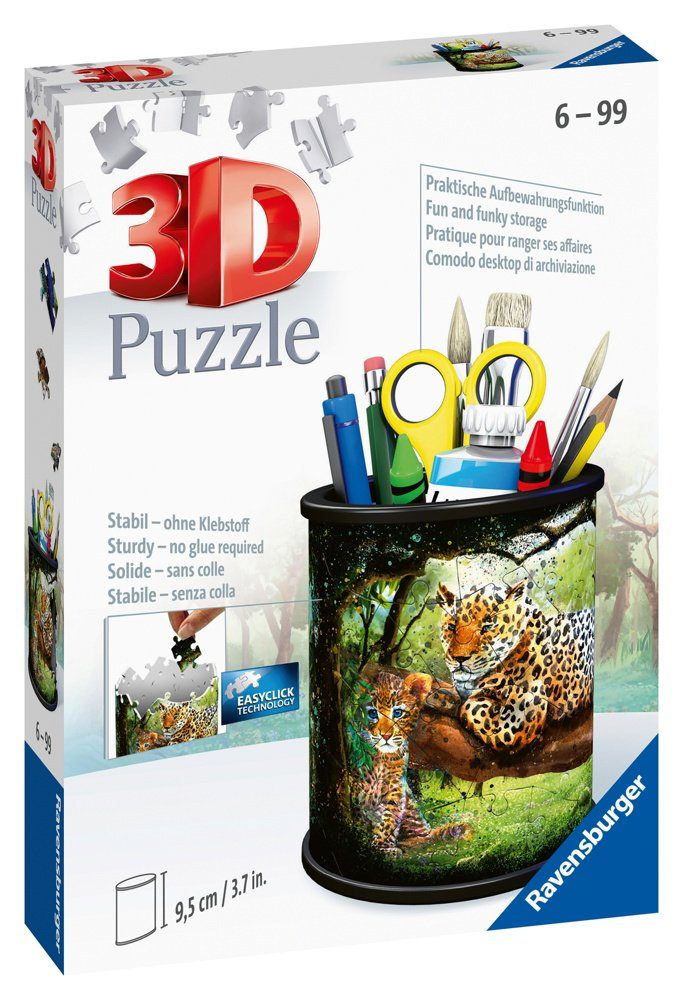Ravensburger 3D пазлы 54 Teile Ravensburger 3D Пазлы Utensilo Raubkatzen 11263, 54 Пазлыteile