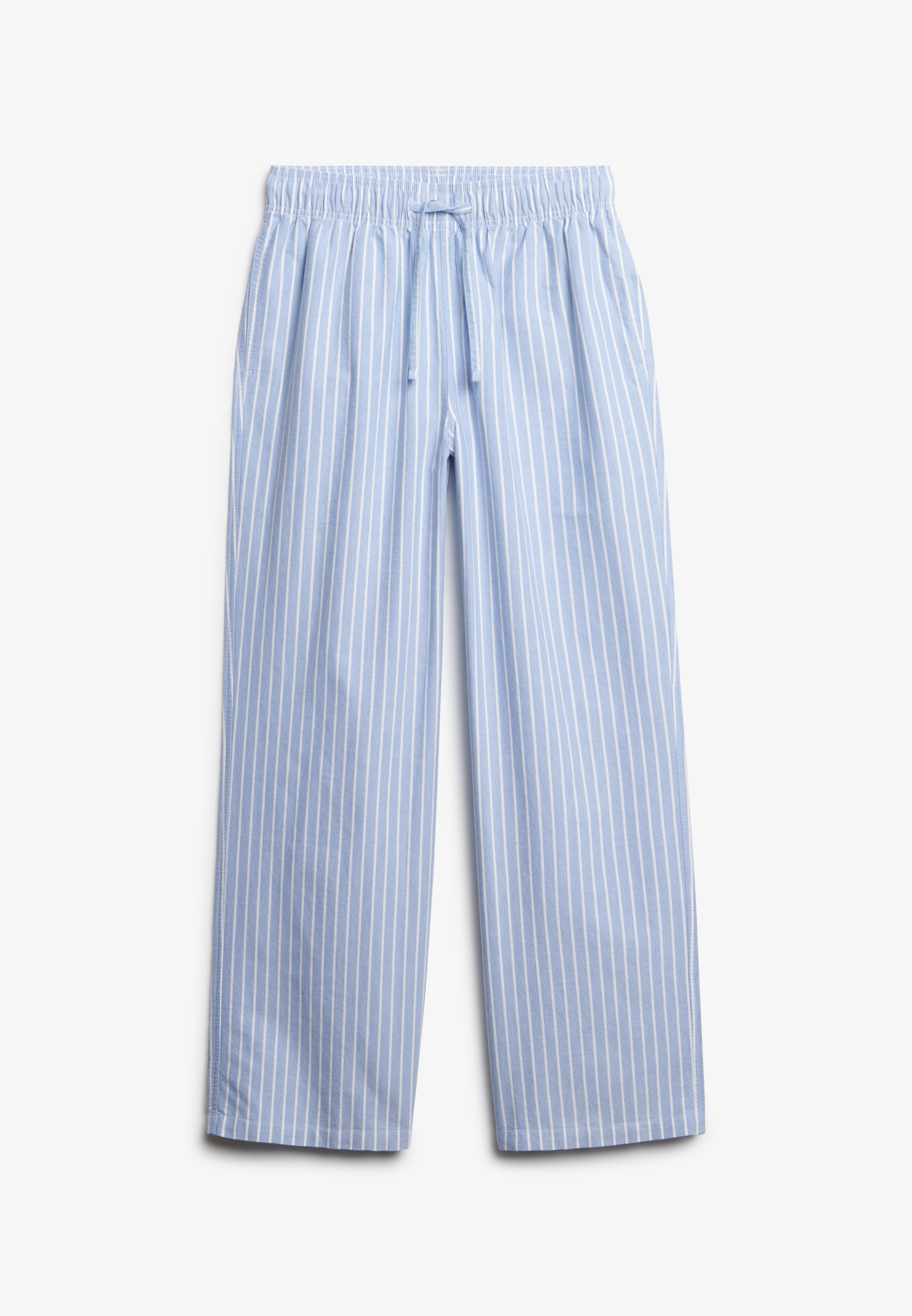 Superdry Cargohose COTTON STRIPE ELASTIC TROUSER aus Baumwolle und Jersey, Relaxed Fit, gestreifte Optik – Bild 5 von 5