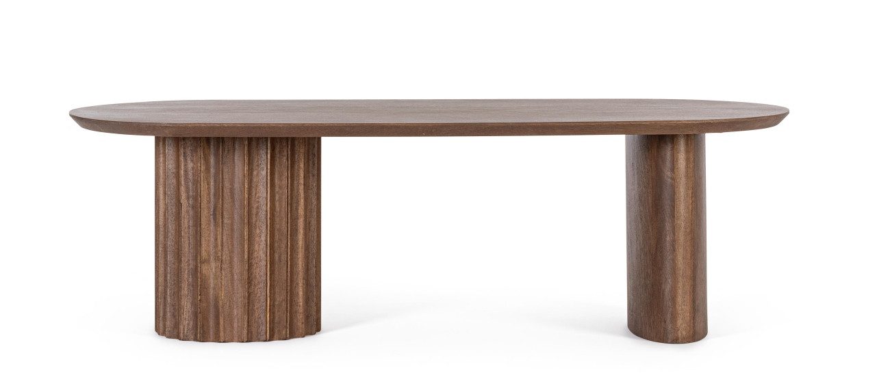 Feeling4Home Couchtisch Orissa aus Mangoholz 130 cm, Braun