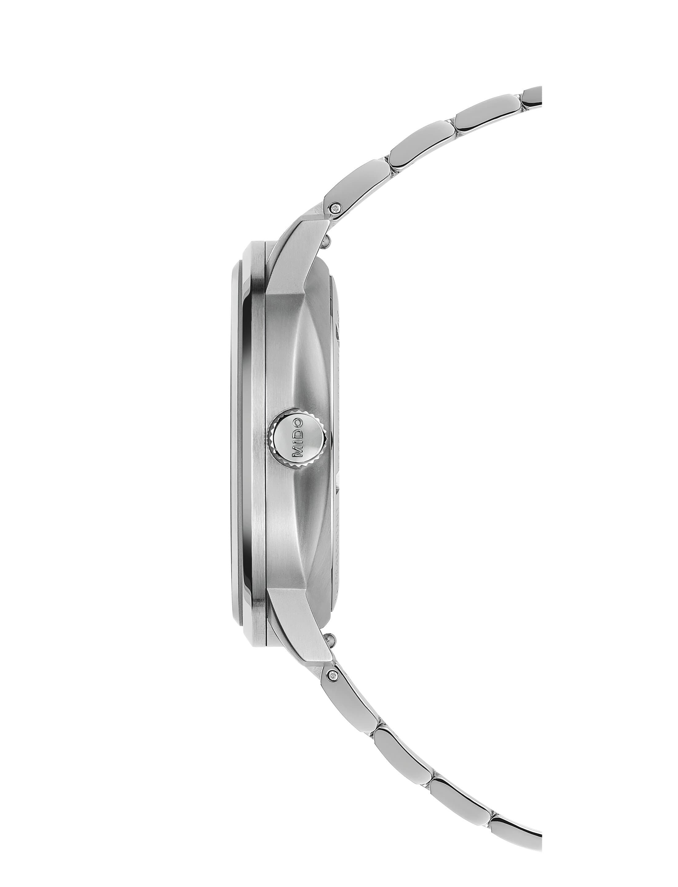 Mido Armband Mido Herren Uhr M021.407.11.411.03 Commander Gradient (kein Set, 1-tlg., kein Set)