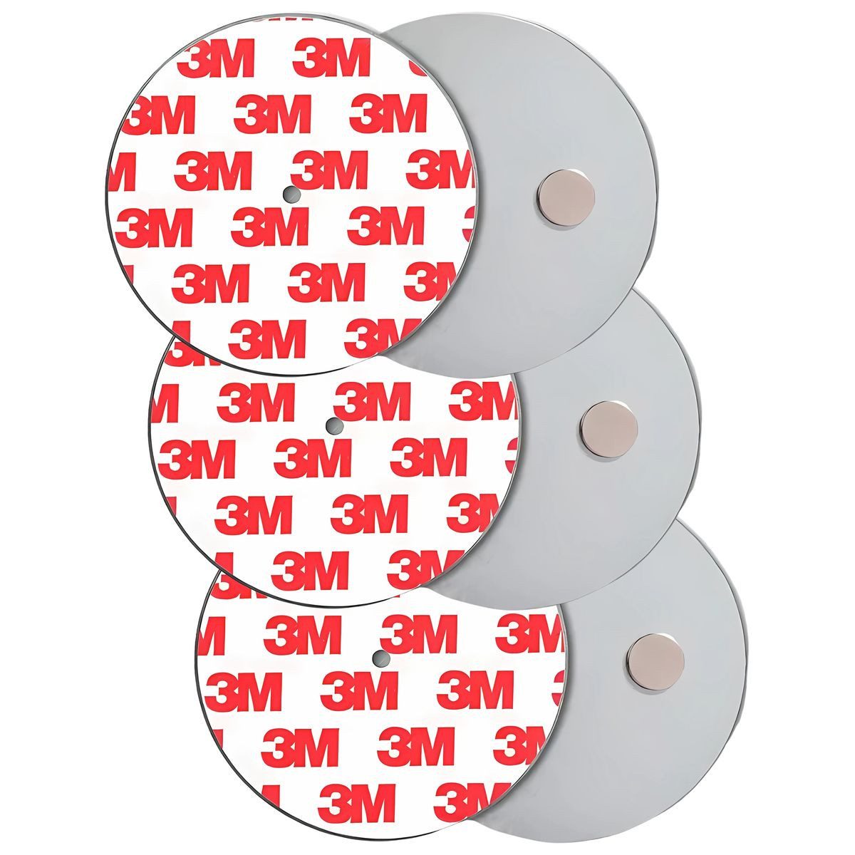König Design Magnetische Befestigung für Rauchmelder (Feuermelder Befestigung Halterung Klebepad Neodym ohne Bohren)