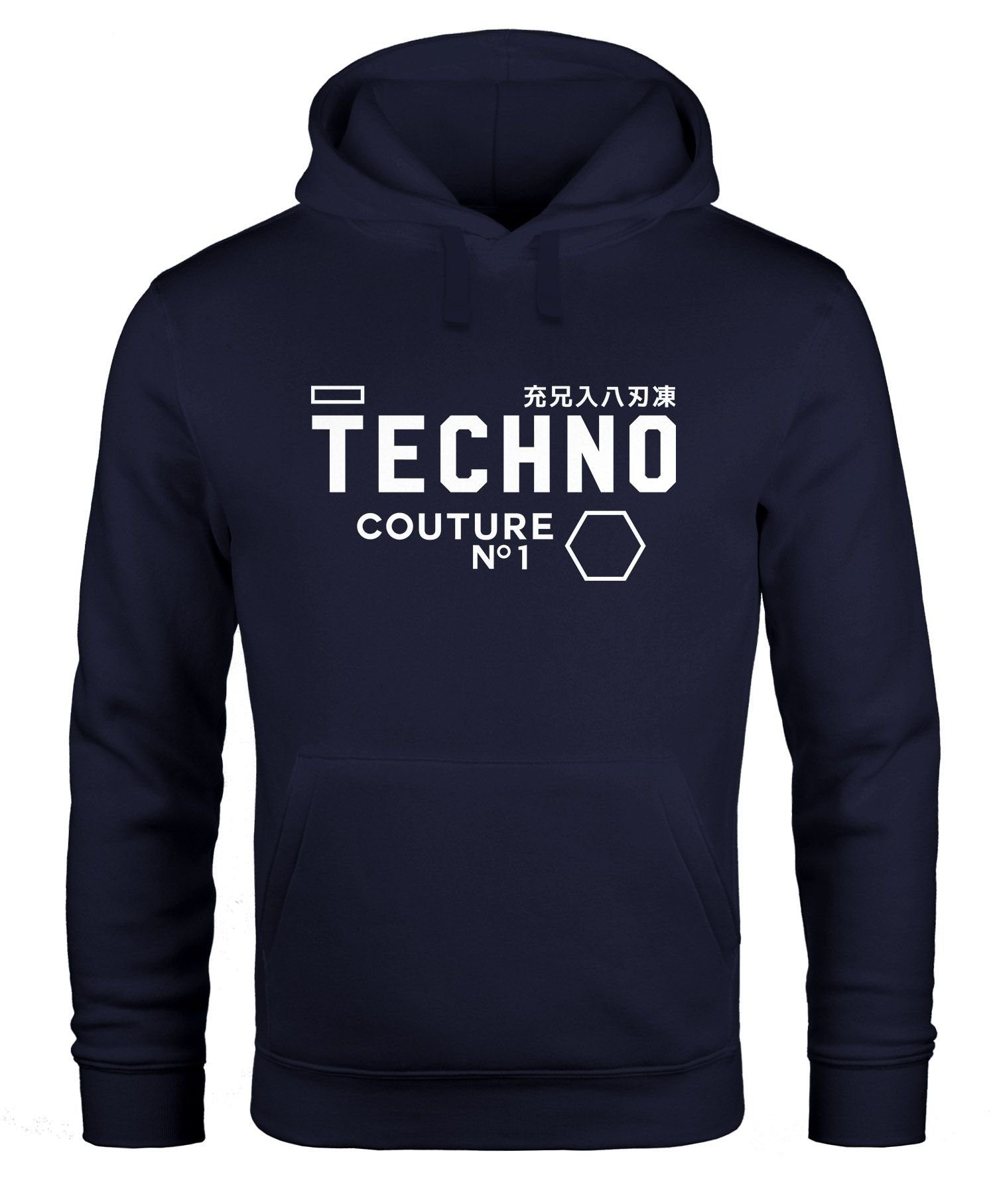 Hoodie Techno Kapuzen-Pullover Hoodie Herren Männer Neverless®