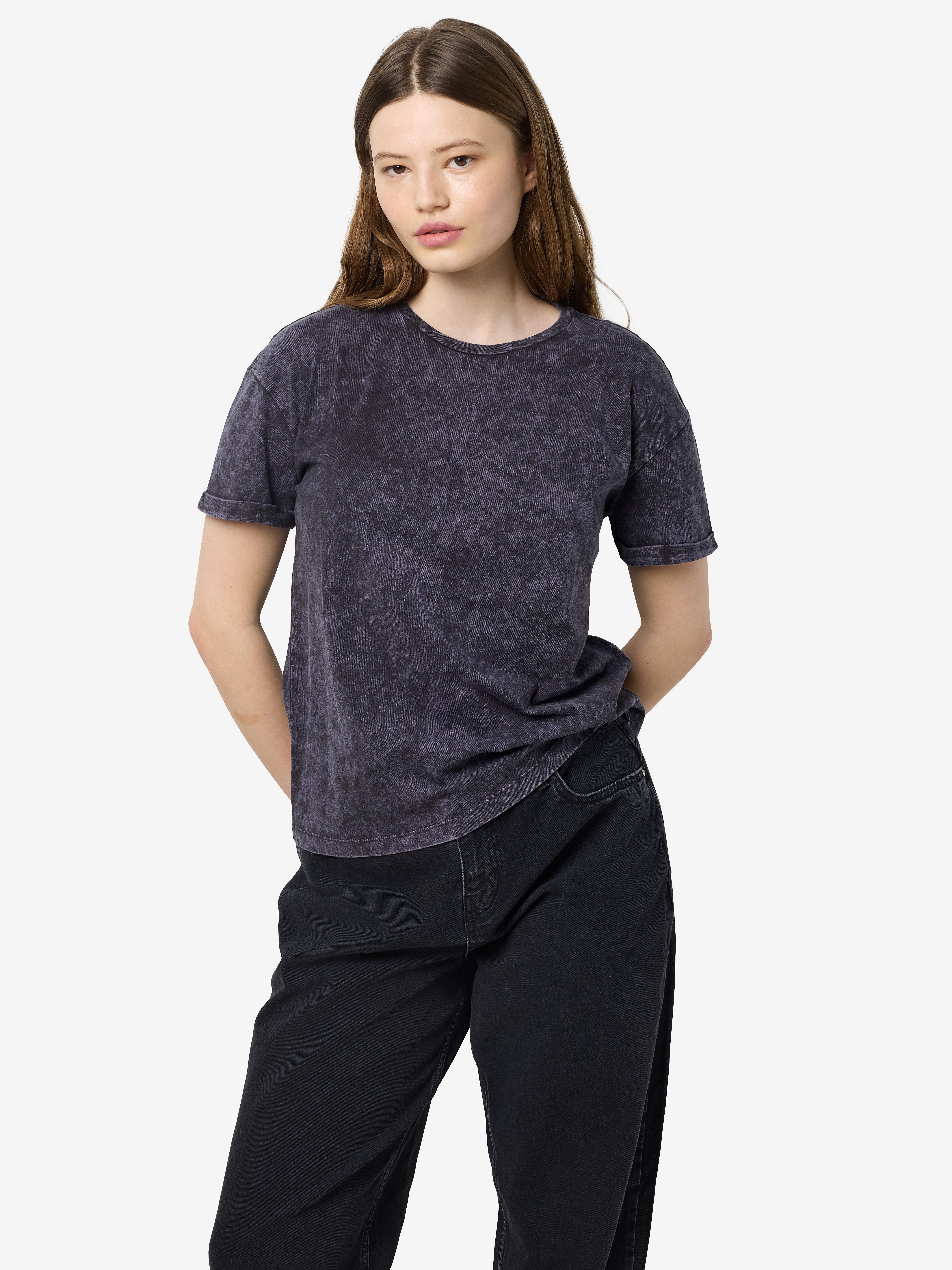 Noisy may Kurzarmshirt NMBRANDY WASHED S/S TOP JRS NOOS günstig online kaufen