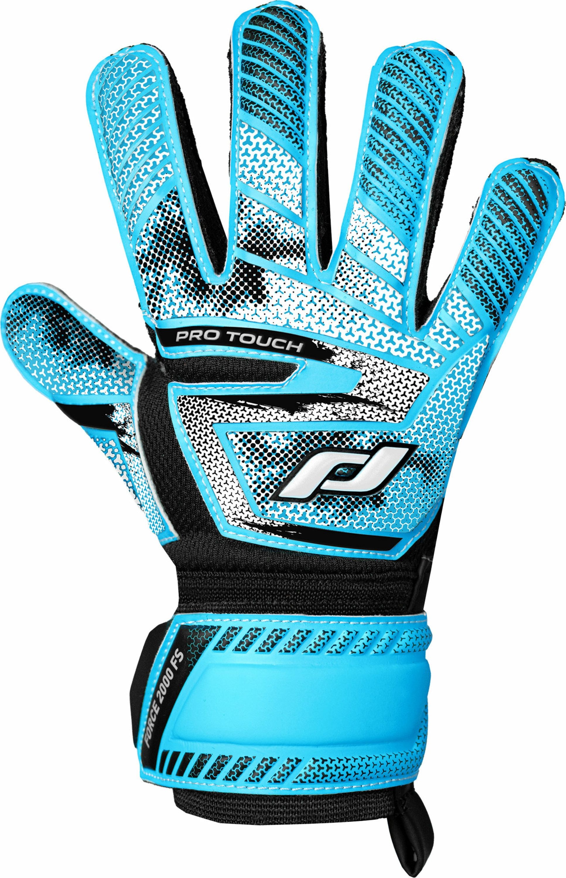 Pro Touch Перчатки для вратаря TW-Handschuh Force 2000 FS WHITE/COOL GREY-BLACK-HYPER PI