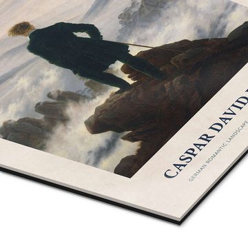 Posterlounge XXL-Wandbild Caspar David Friedrich, My Dialogue with Nature, Schlafzimmer Modern Malerei