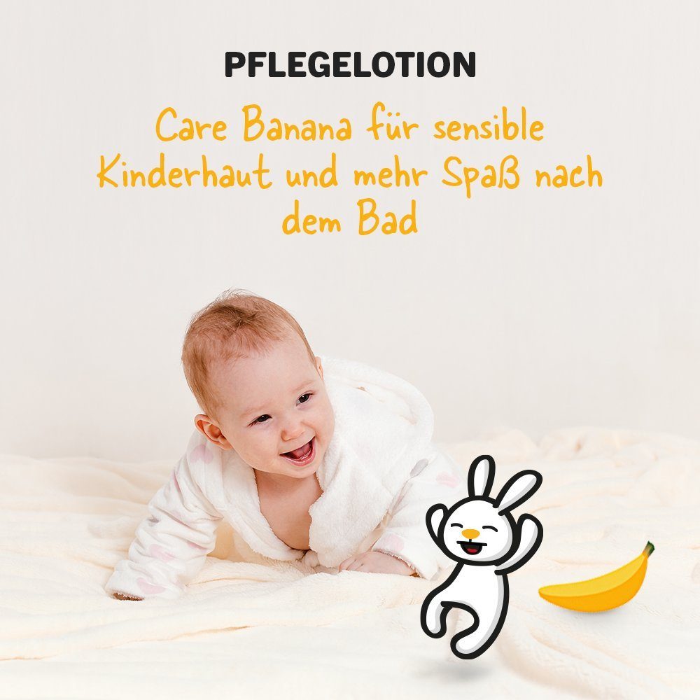 - mit 1-tlg. & Hautpflege, Leichtkämm für Kinder Haarpflege Leichtkämmspray & Lotion Set Körperlotion & Spray - Olivenöl - sanosan & Milchprotein Pflegeset Pflegelotion Bio Banane