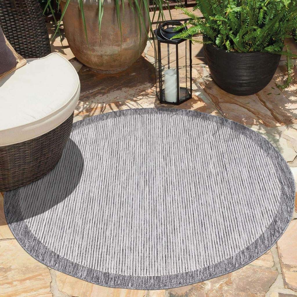 Carpet City Outdoorteppich Outdoor 470, rund, günstig online kaufen