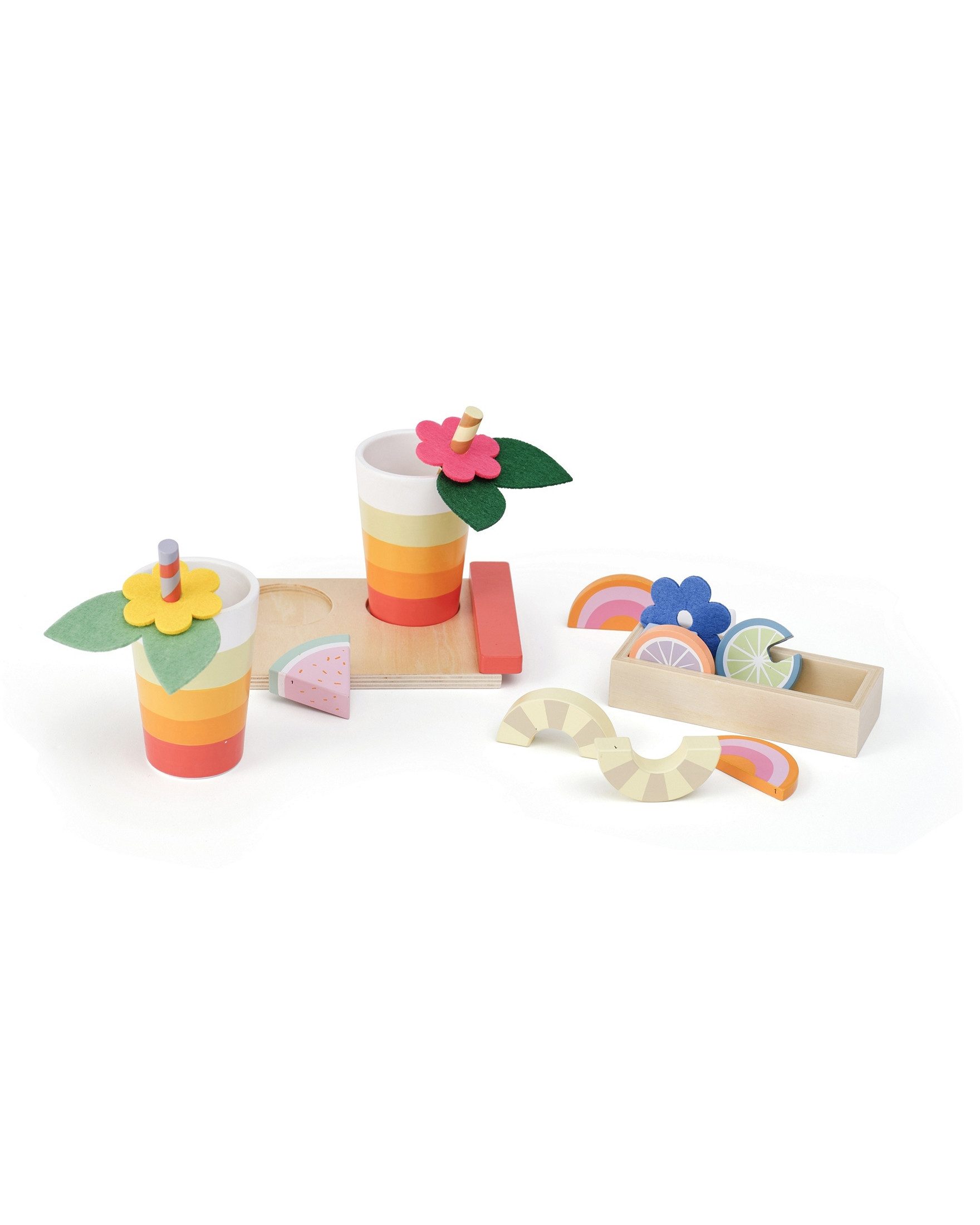 Kids Concept Kinder-Küchenset Kids Concept Barkeeper-Set - ab 2 Jahre - 16x10x1,5cm, (20-tlg)
