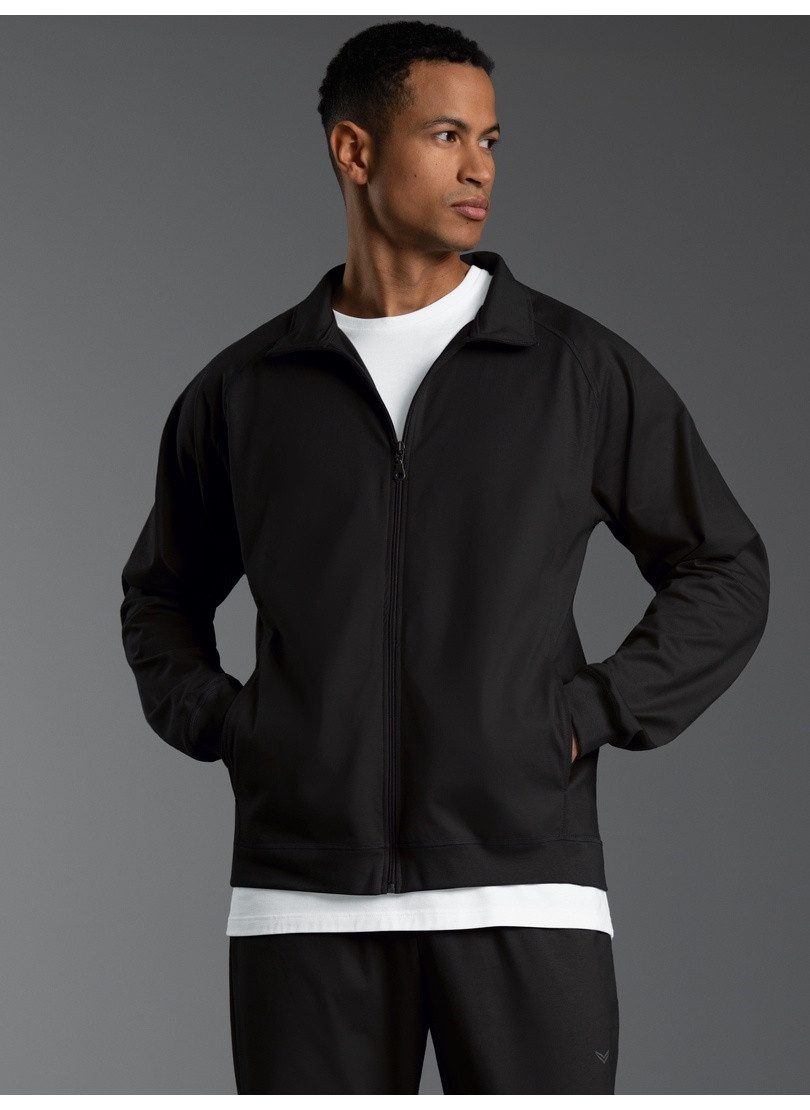 Trigema Trainingsjacke TRIGEMA Raglanjacke (1-St)