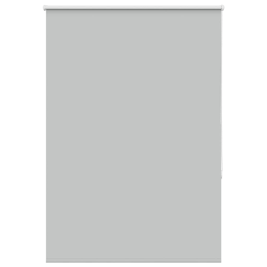 Verdunklungsrollo, vidaXL, Verdunkelungsrollo Hellgrau 105x130cm Stoffbreit günstig online kaufen
