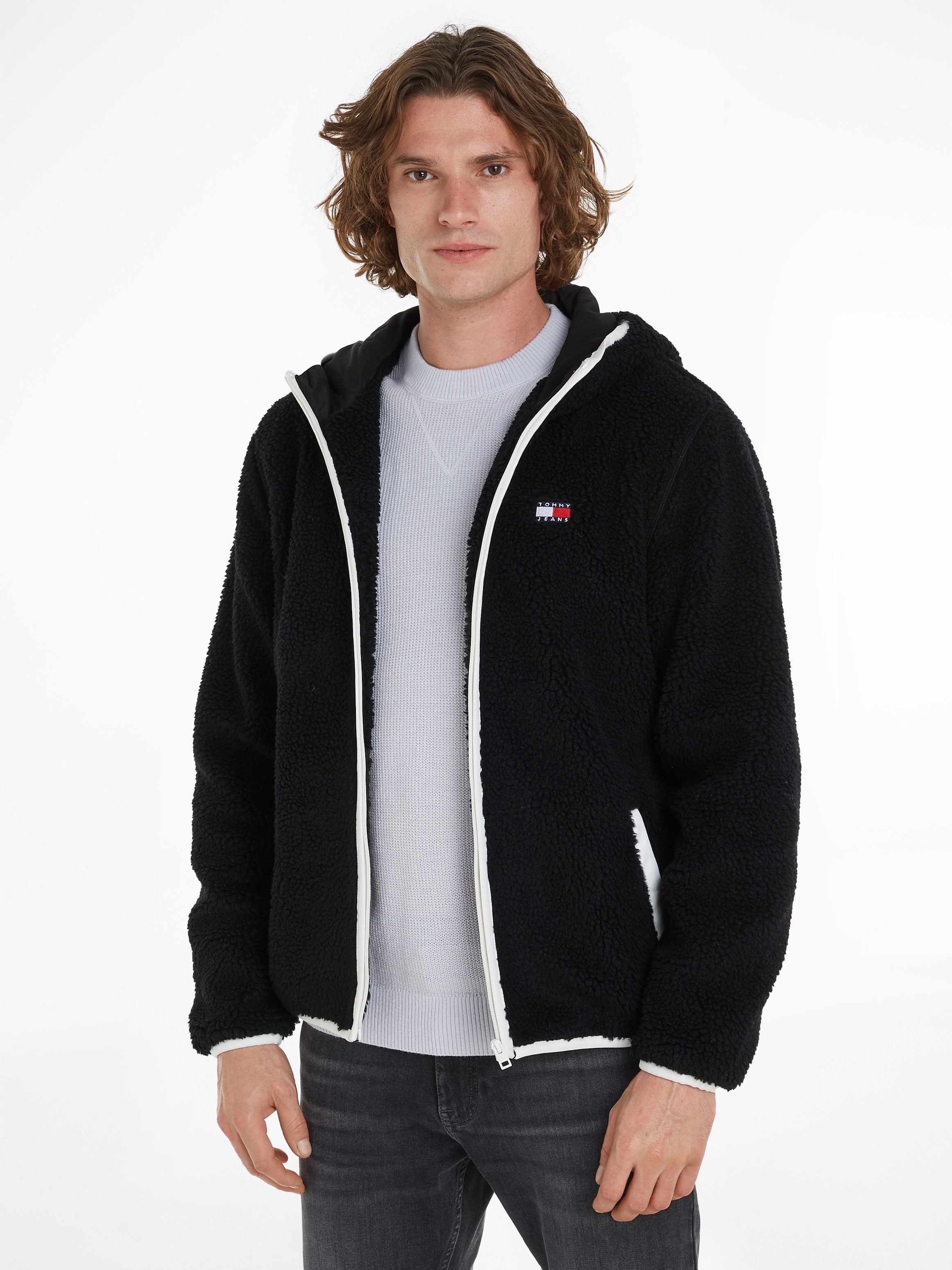 Tommy Jeans Plüschjacke TJM REG BADGE günstig online kaufen