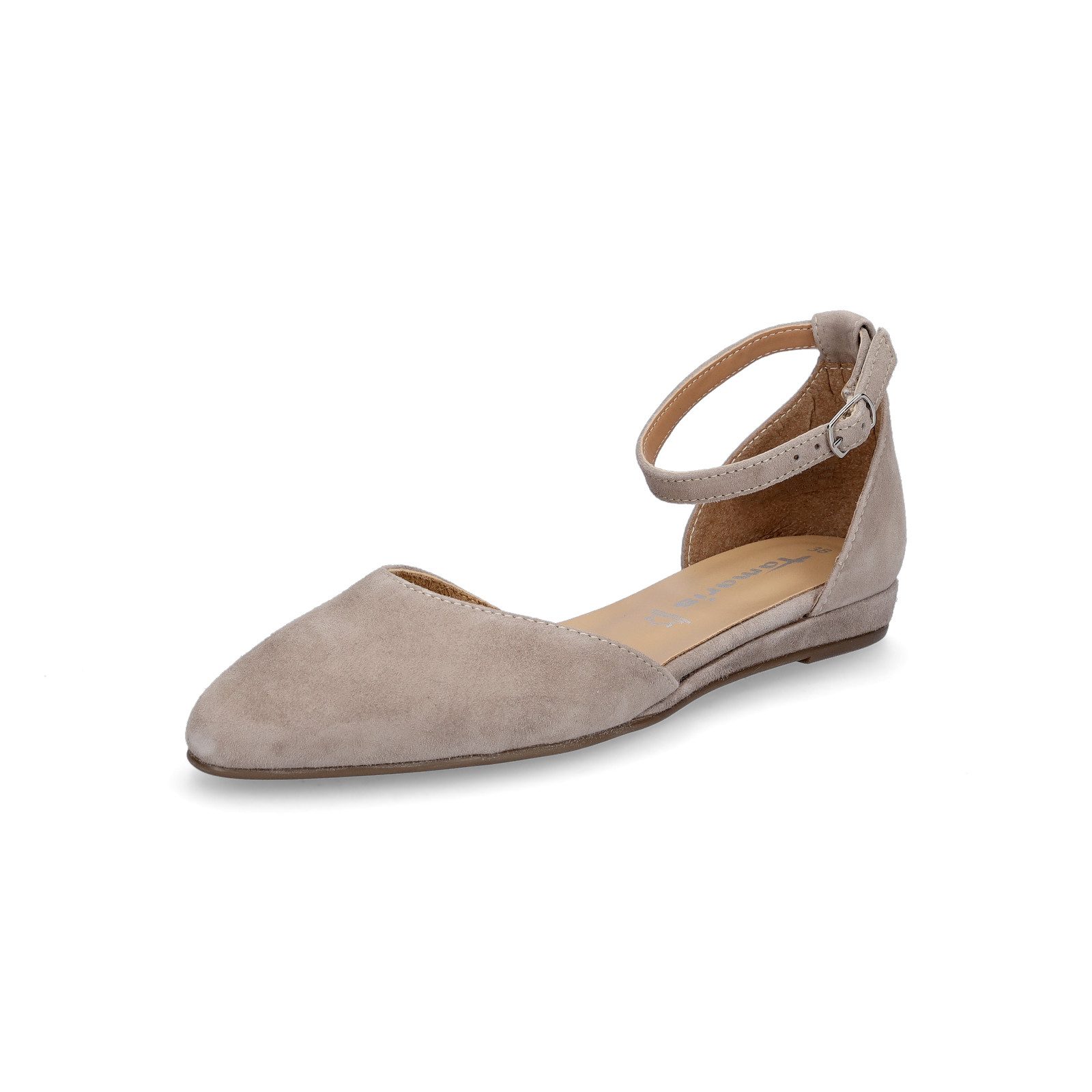 Tamaris Tamaris Damen Ballerina taupe Ballerina