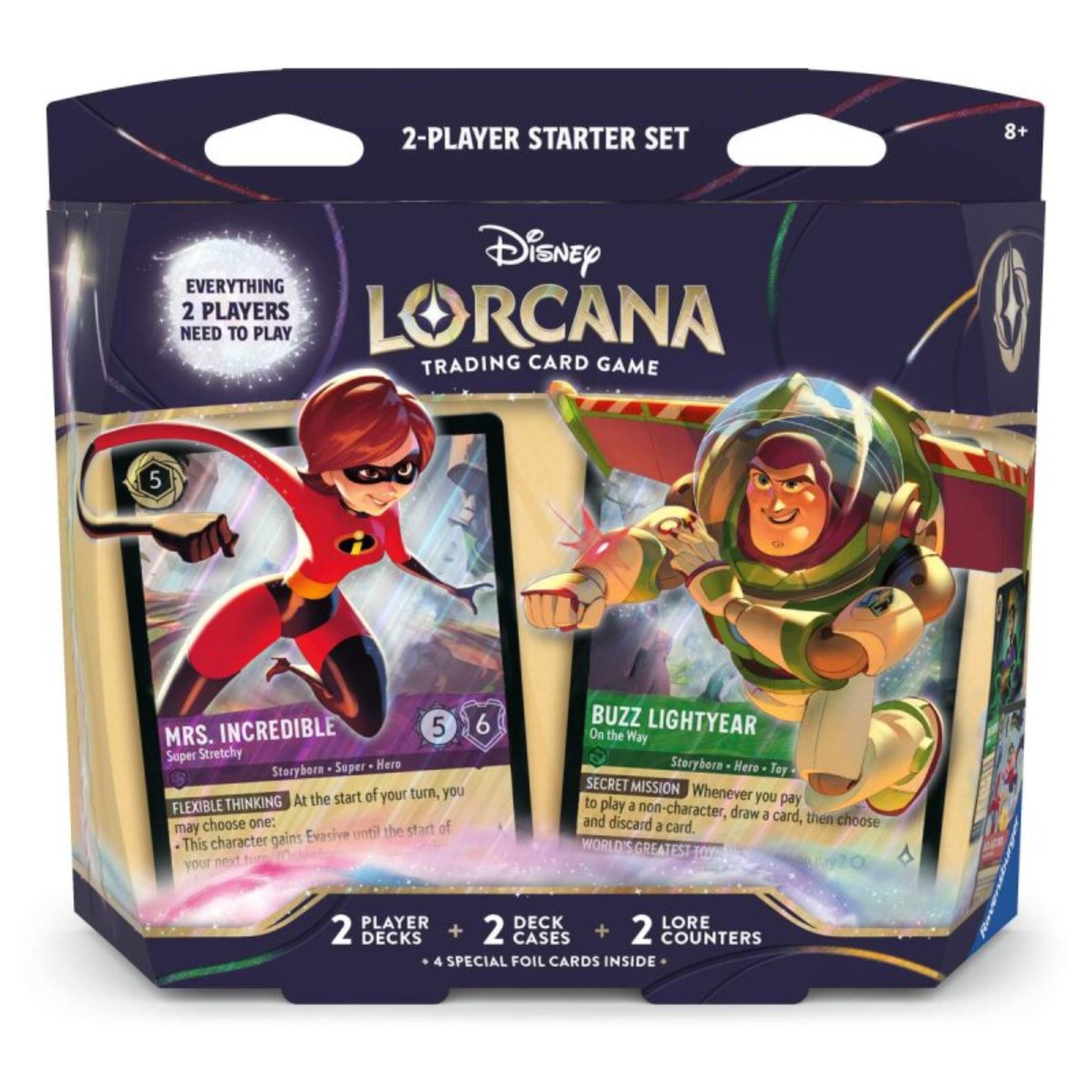 Ravensburger Verlag GmbH Sammelkarte Disney Lorcana Wilds Unknown 2 Player Starter Set Englisch
