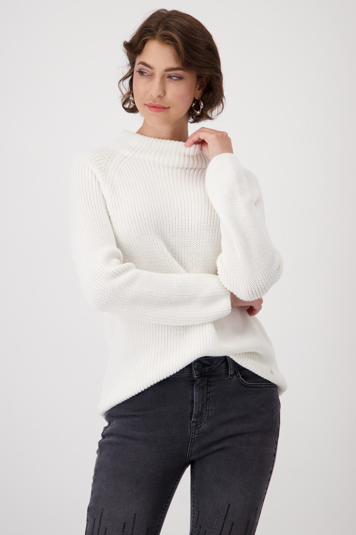 Monari Strandpullover Пуловеры off-white