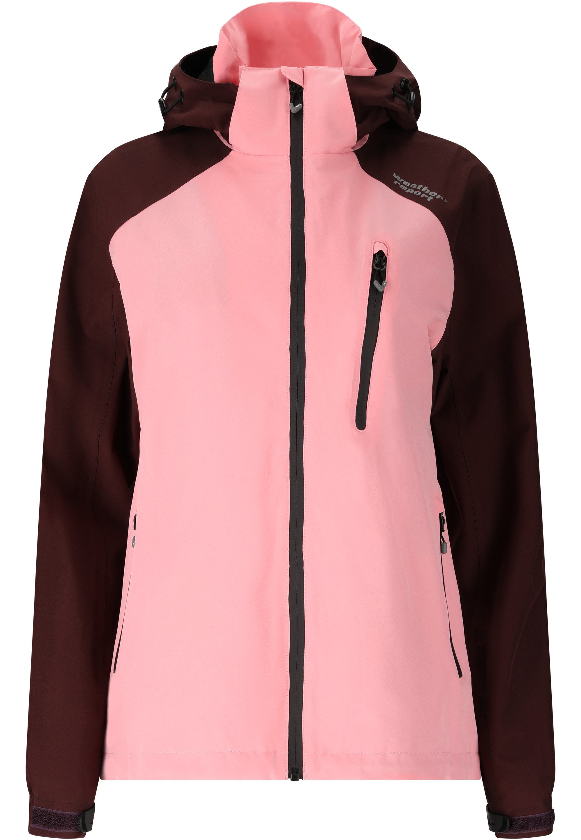 WEATHER REPORT Outdoorjacke CAMELIA W-PRO15000 mit wasserdichter Beschichtung