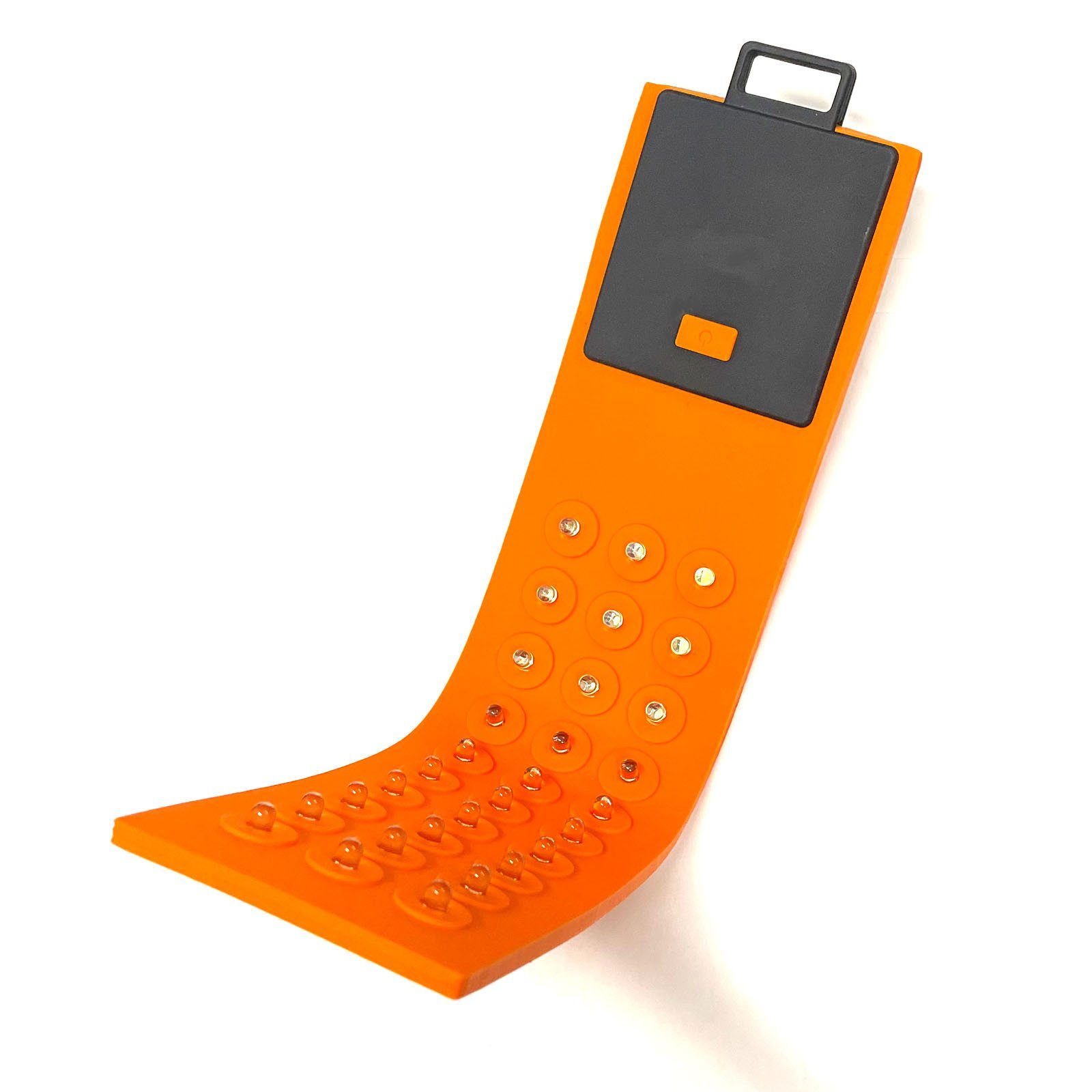 HAC24 LED Arbeitsleuchte Flexible Silikon Arbeitslampe Lampe Werkstattlampe Leuchte, LED fest integriert, Tageslichtweiß, 30 LEDs mit Magenthalterung