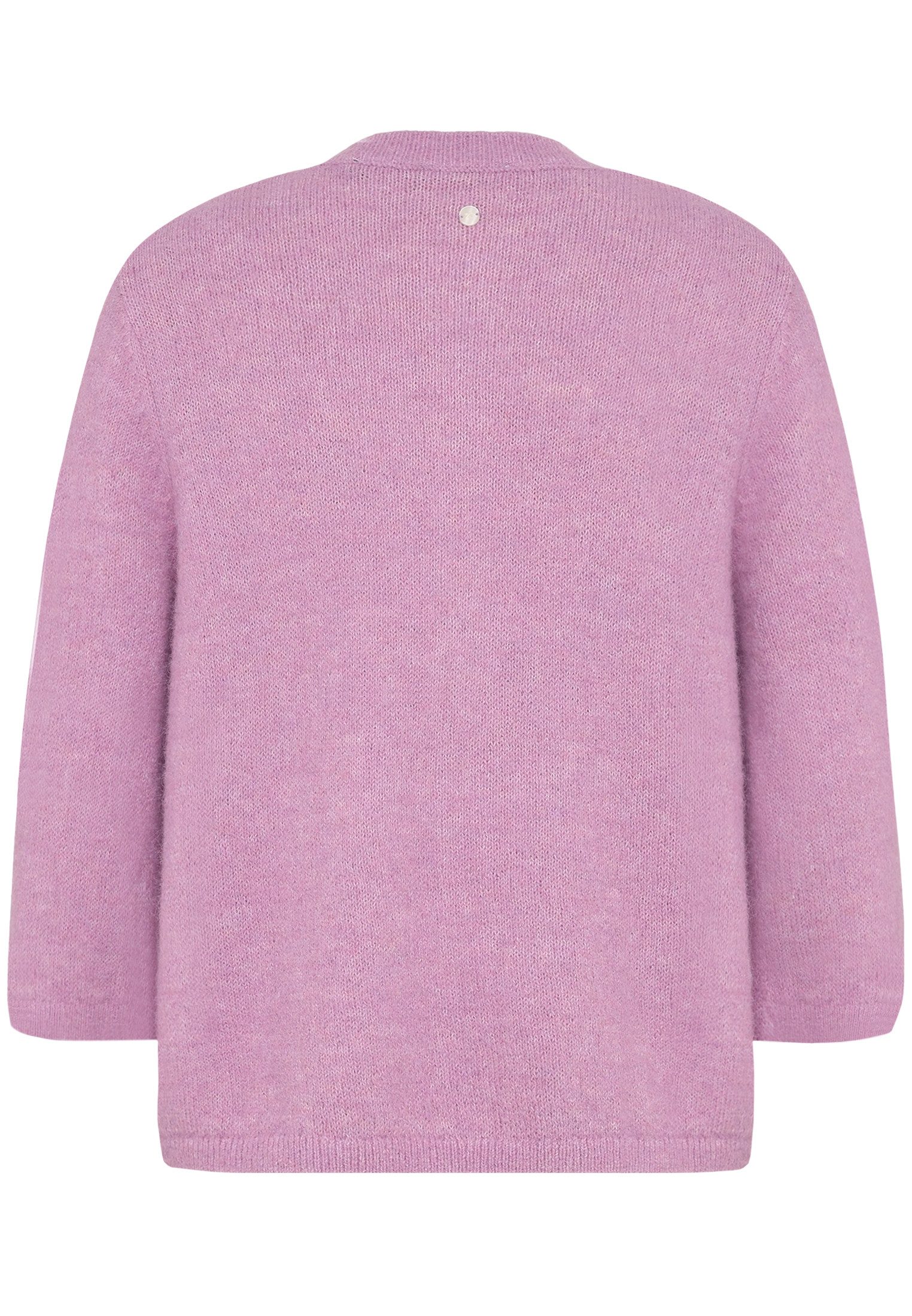 Zero Strickjacke Damen 3/4 Arm und Knöpfe (1-tlg) Knopfleiste