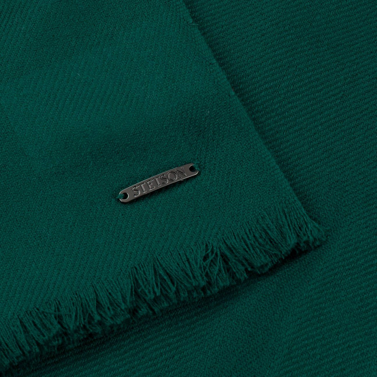 Stetson Strickschal, (1-St), Wollschal mit Fransen