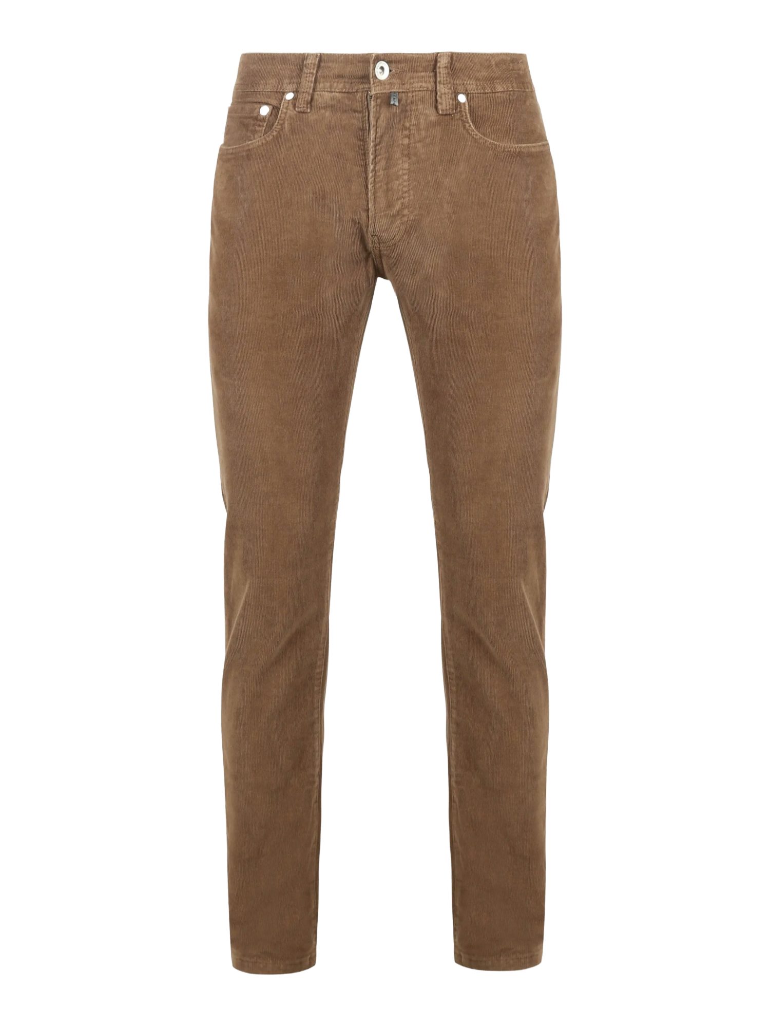 Pierre Cardin 5-Pocket-Jeans braun,Casual,Baumwolle,Unifarben,Tapered Fit,Mittel