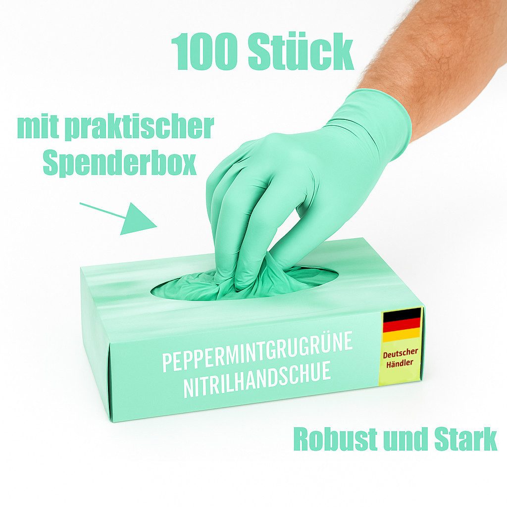 Kemes Einweghandschuhe Nitrilhandschuhe 100 Stück Gummihandschuhe Lebensmit günstig online kaufen