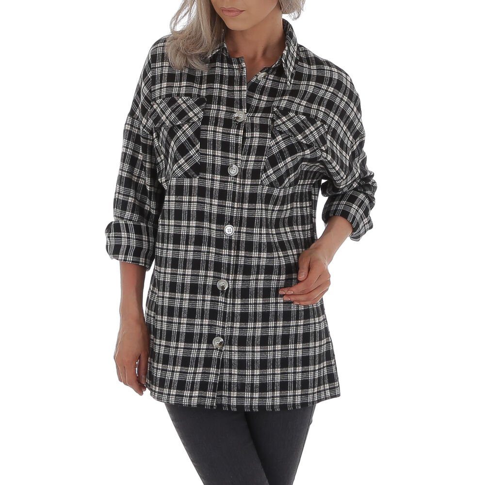 Hemdbluse Damen Freizeit Hemd