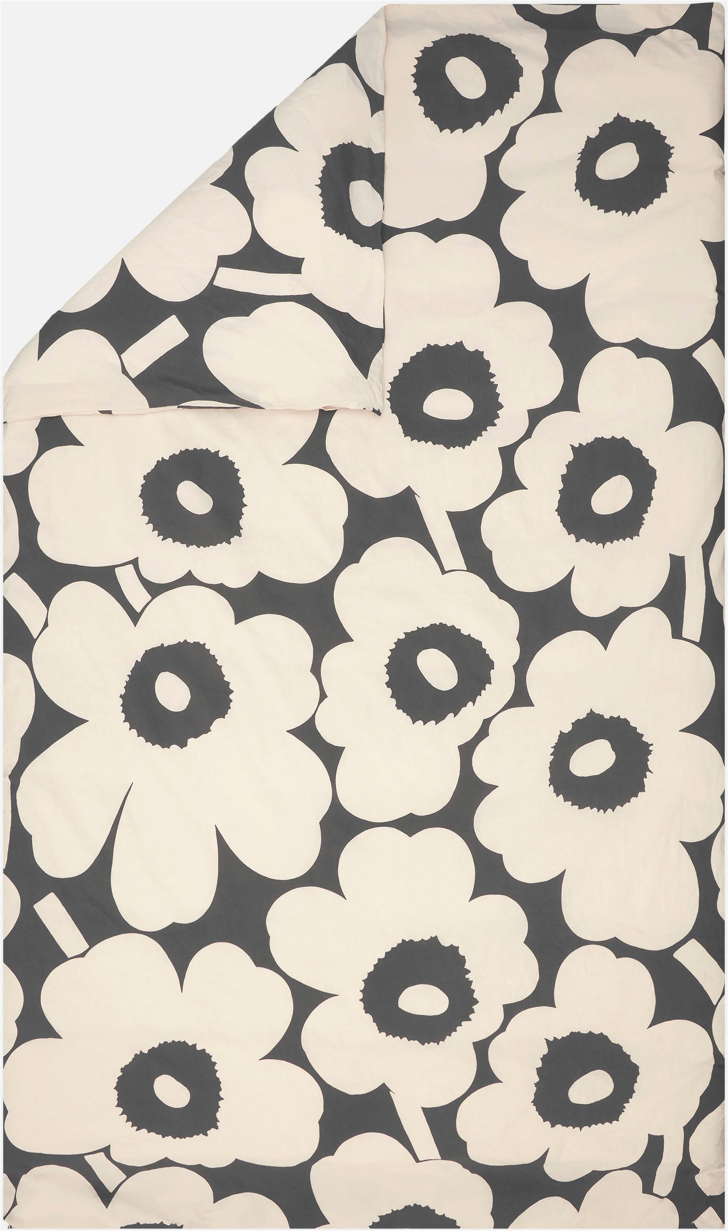 Marimekko Bettbezug UNIKKO, (1 St), aus ungebleichter Baumwolle gefertigt