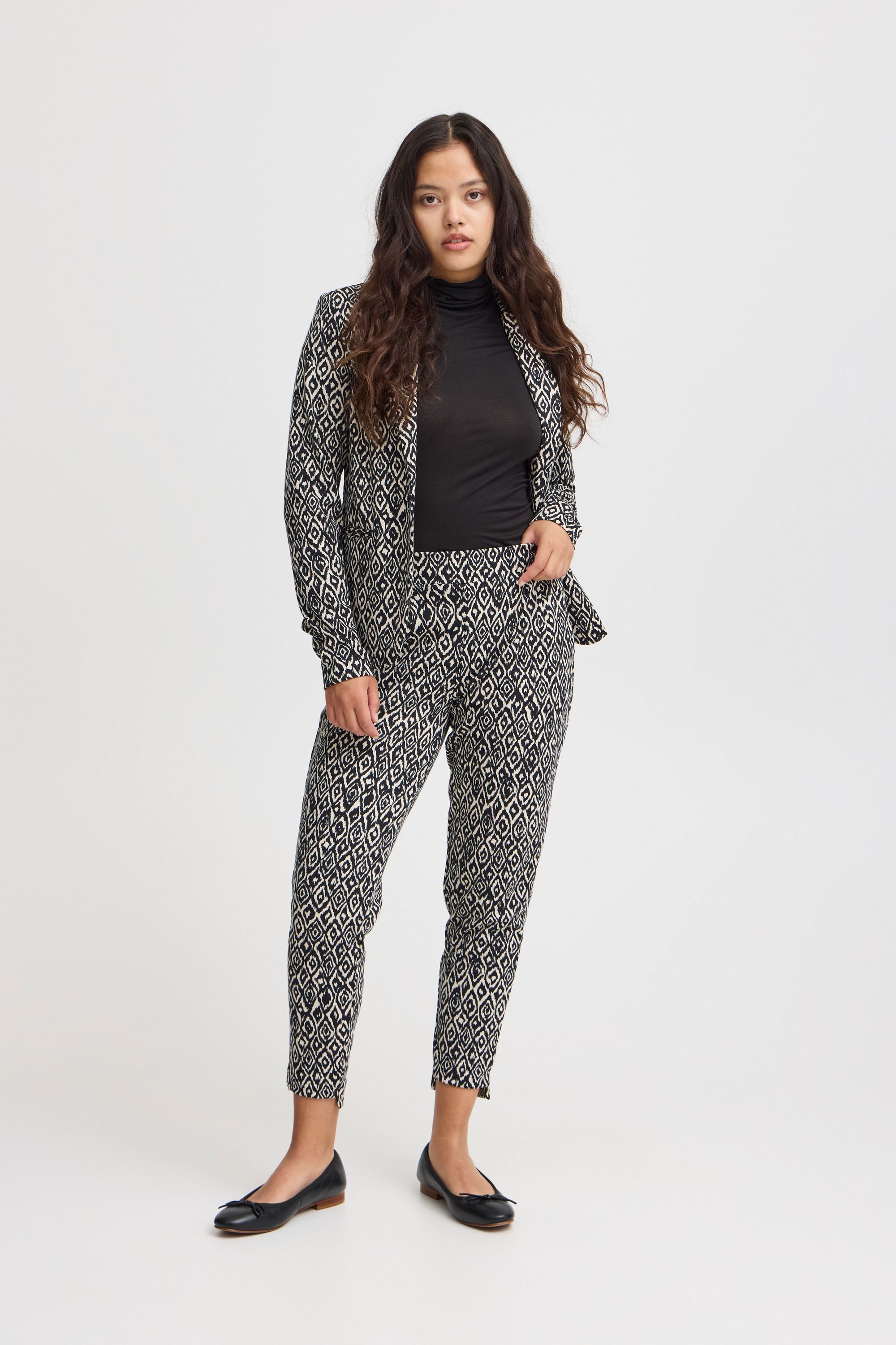 Ichi Stoffhose IHKATE PRINT PA25 Moderne günstig online kaufen