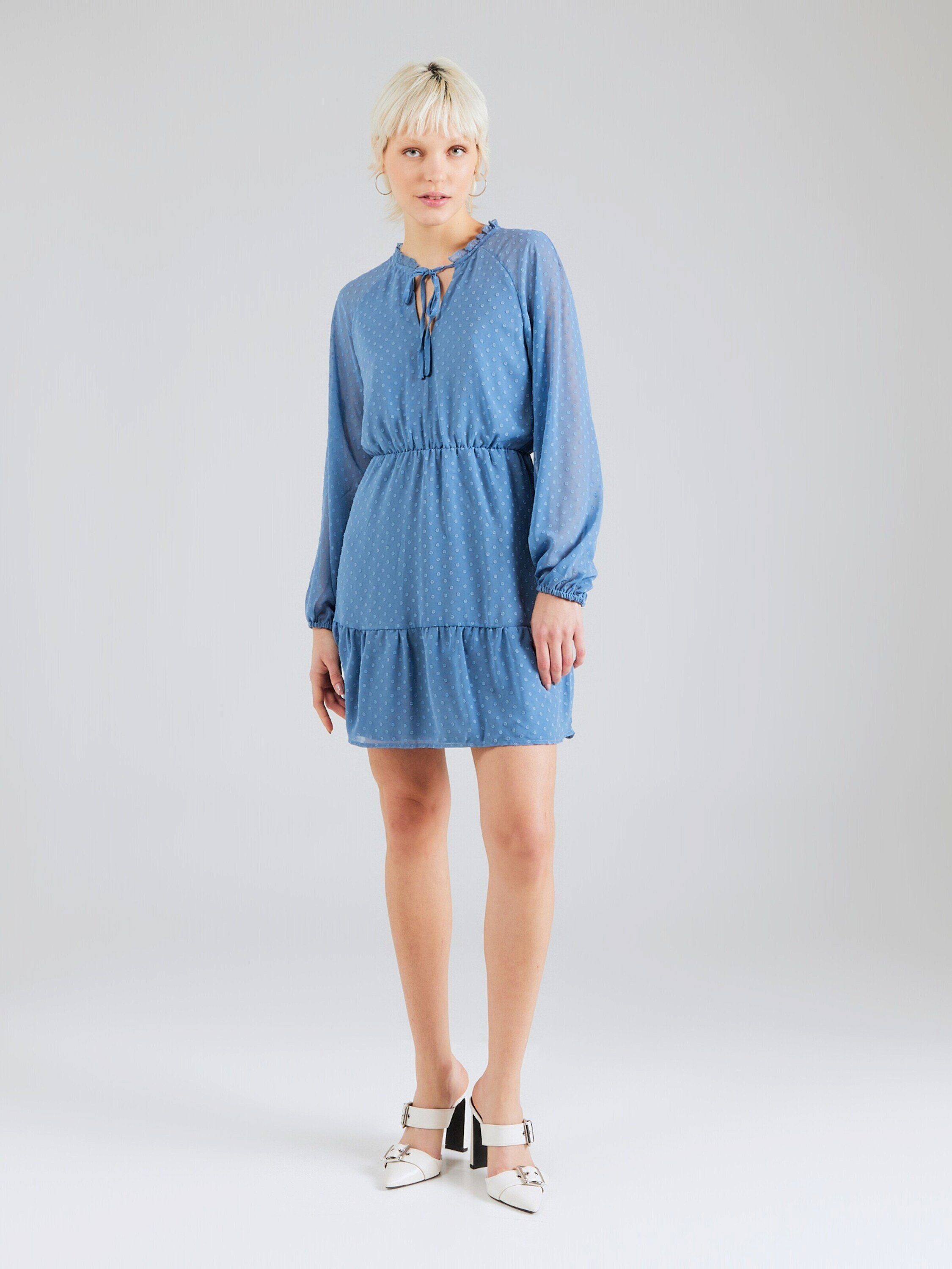 Vila Spitzenkleid DOBBY (1-tlg) Rüschen günstig online kaufen