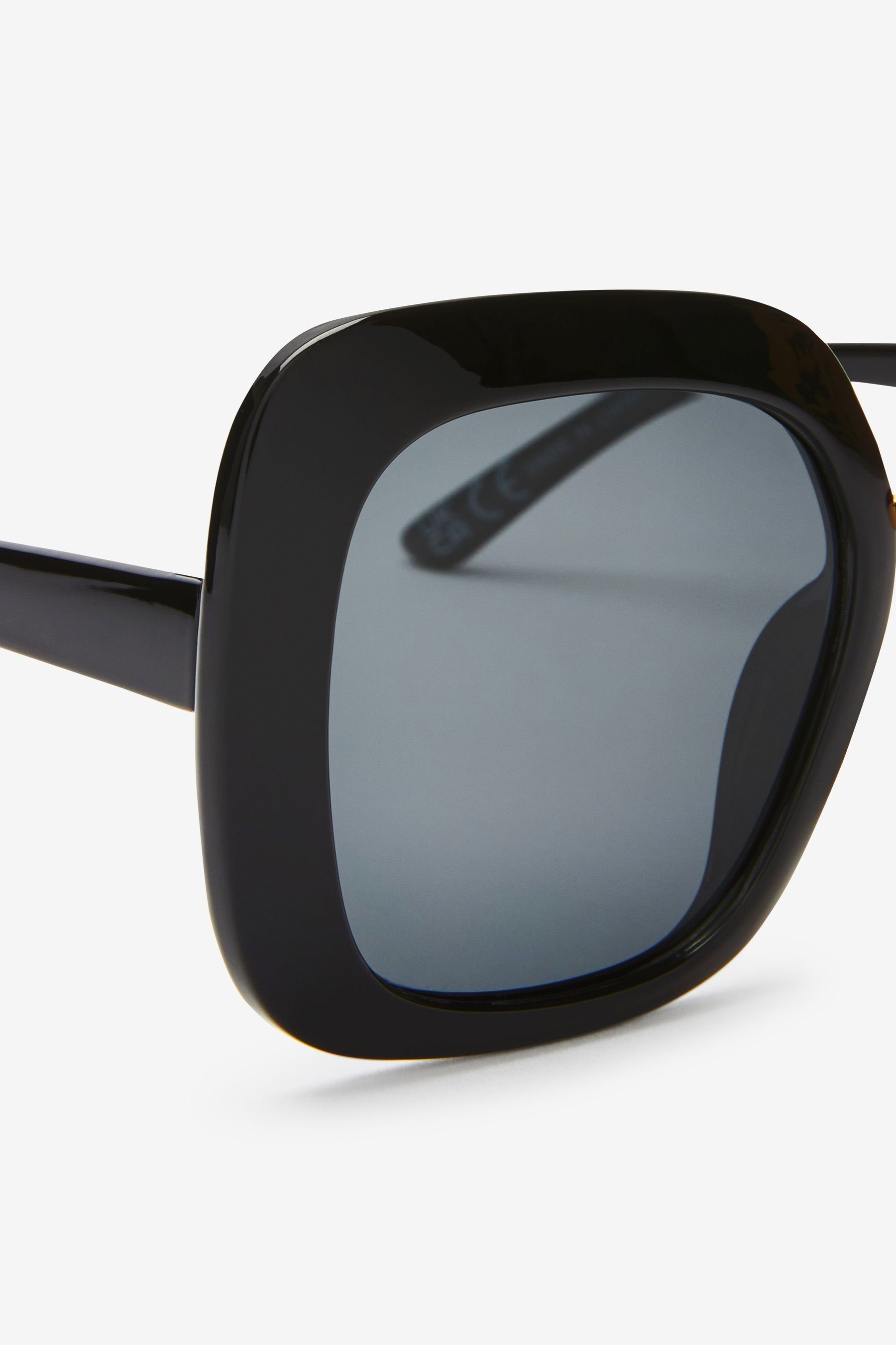 Next Sonnenbrille Oversize-Sonnenbrille mit quadratischen (1-St) Black Gläsern
