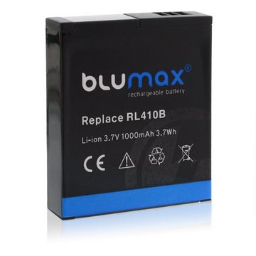 Blumax 2x RL410B Actioncam 230 240 400 410 1000 mAh (3,7V) Kamera-Akku