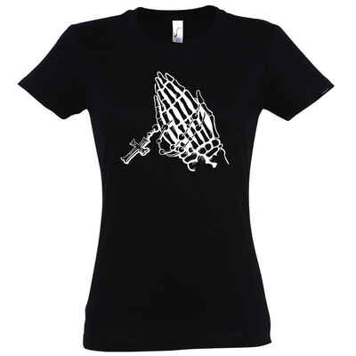 Youth Designz T-Shirt Pray Beten Glauben Damen Shirt mit trendigem Frontprint
