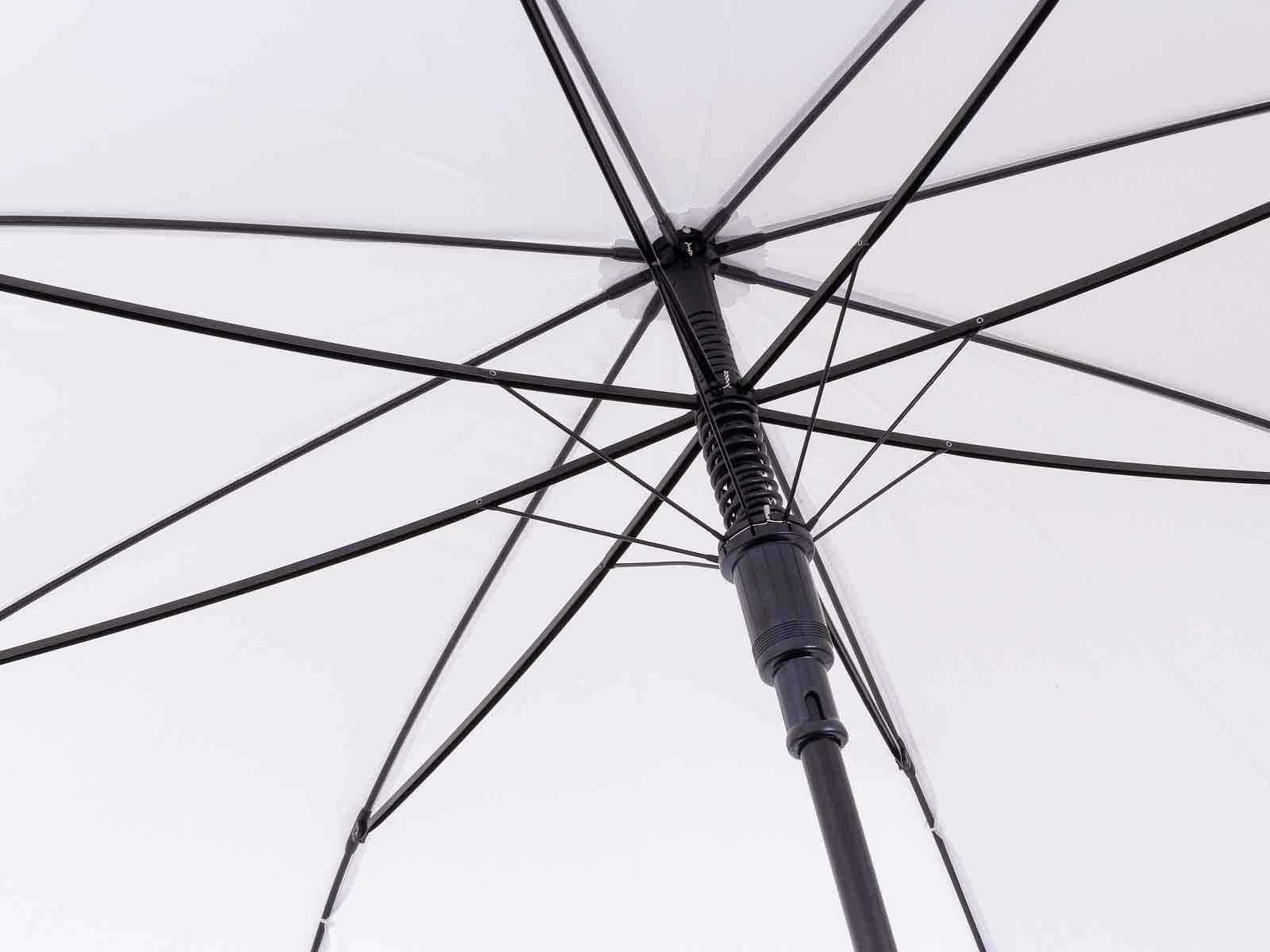 HAPPY RAIN Stockregenschirm Golf AC Big Stockschirm Auf-/Automatik Partnerschirm Ø ca. 130 cm uni, groß