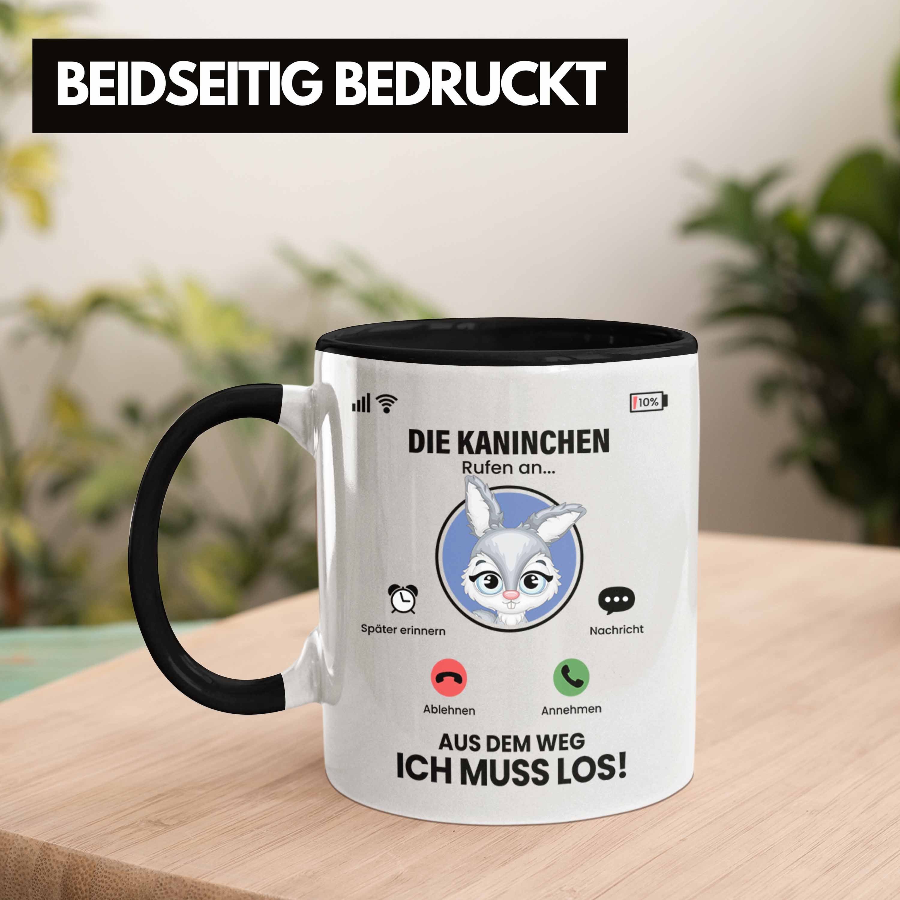 Tasse Trendation Kaninchen Die Schwarz Züchter An Besi Rufen Geschenk Tasse Kaninchen Hasen für